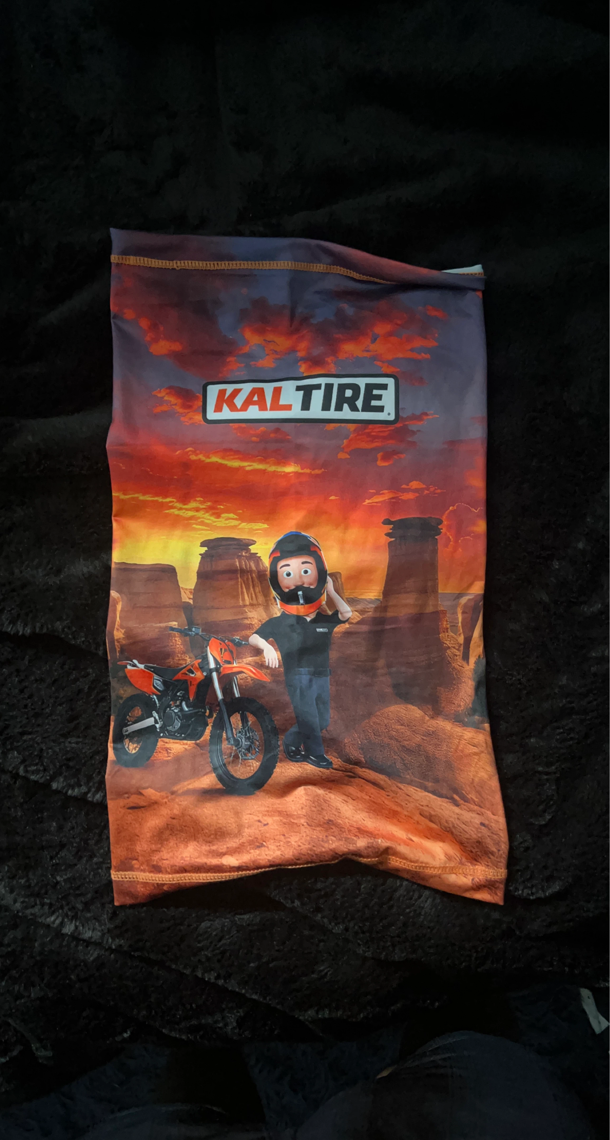 Kal Tire Motorcycle Neck Gaiter Buff