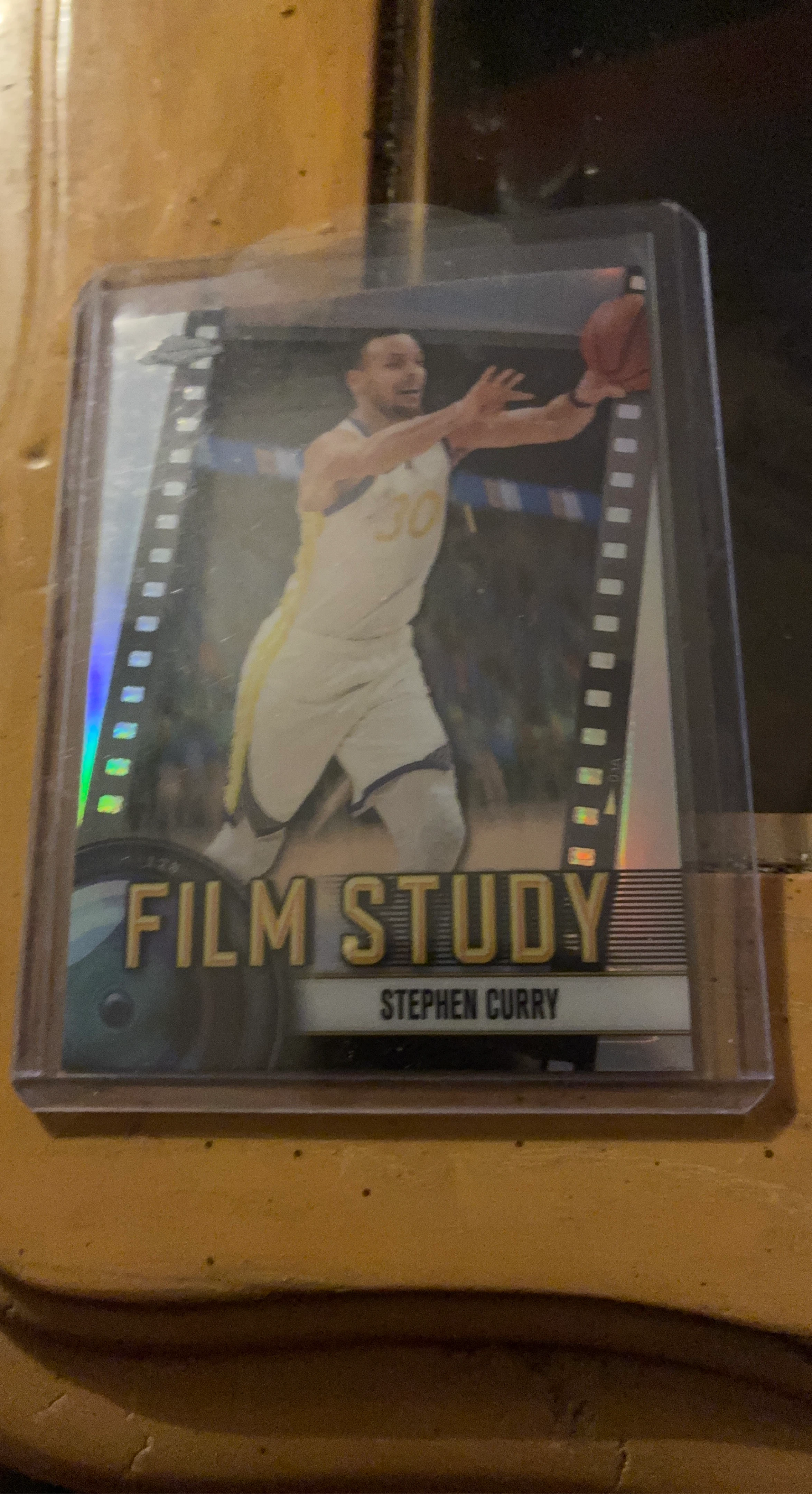 Stephen Curry "Film Study" Basketball Card