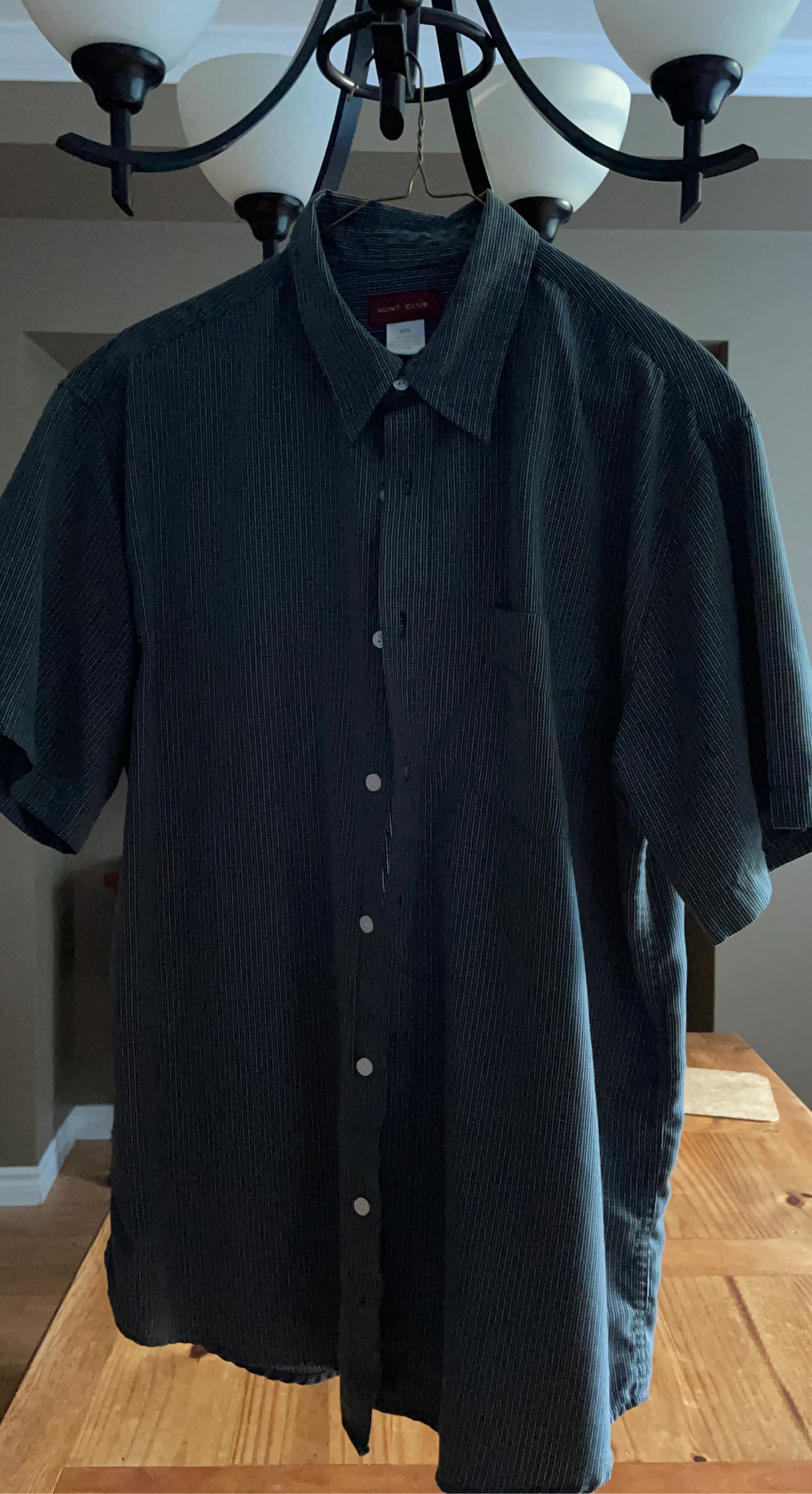 Hunt Club Men's Short Sleeve Button-Up Shirt M/M