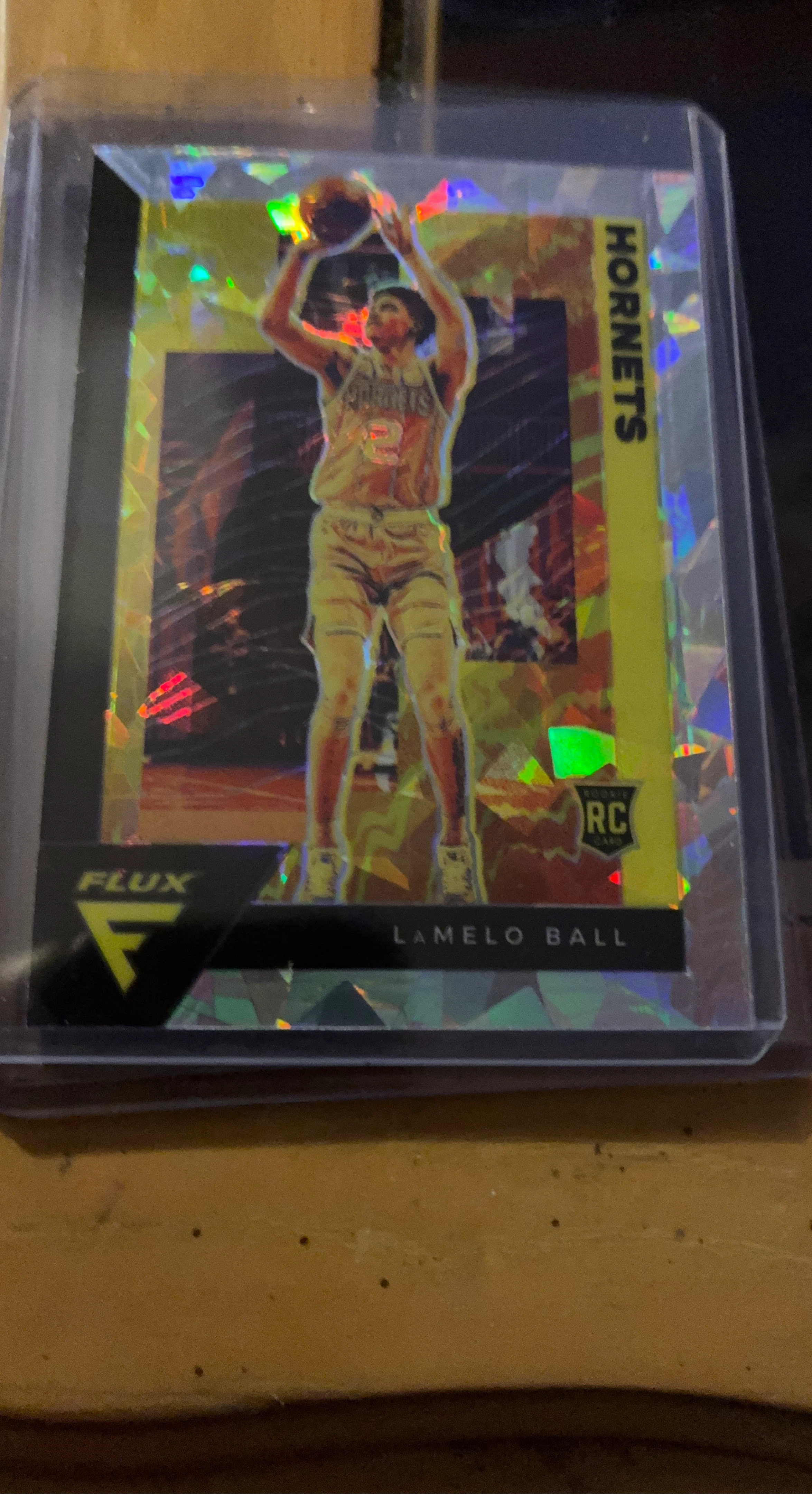 Lamelo Ball RC Flux Basketball Card
