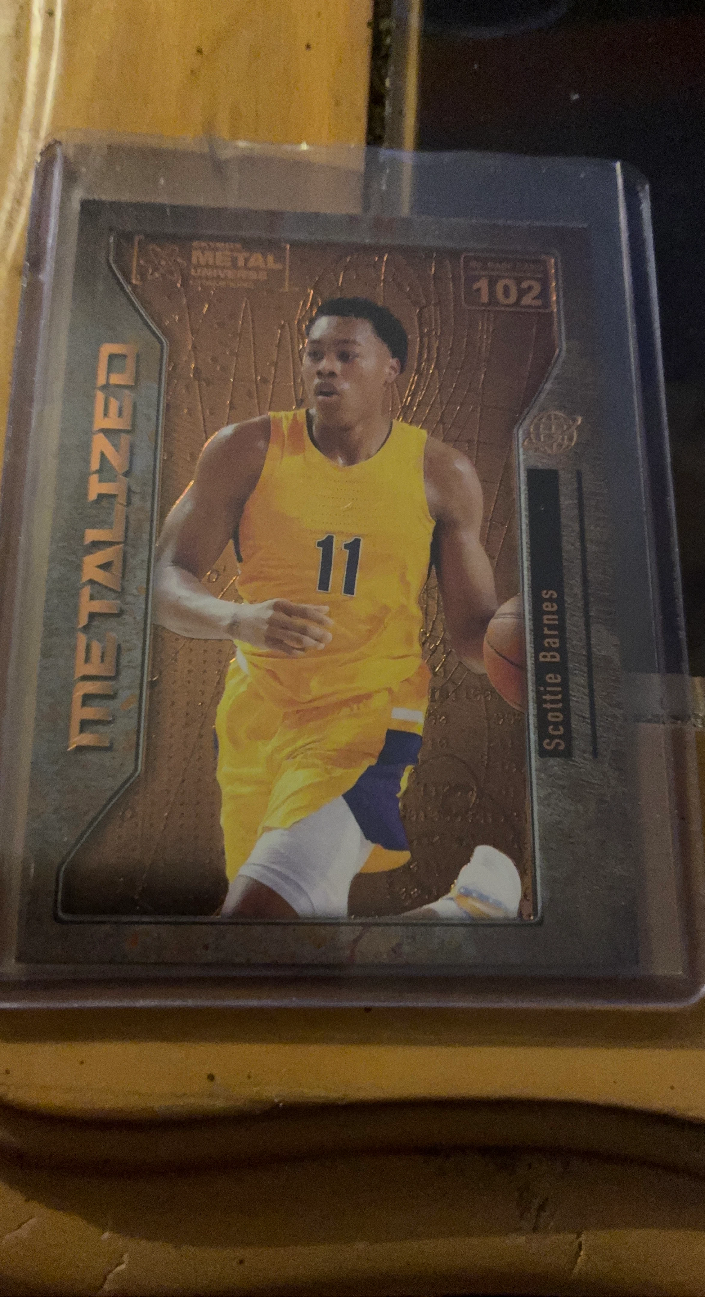 2021-22 Donruss Optic Basketball Card - Scottie Barnes #102