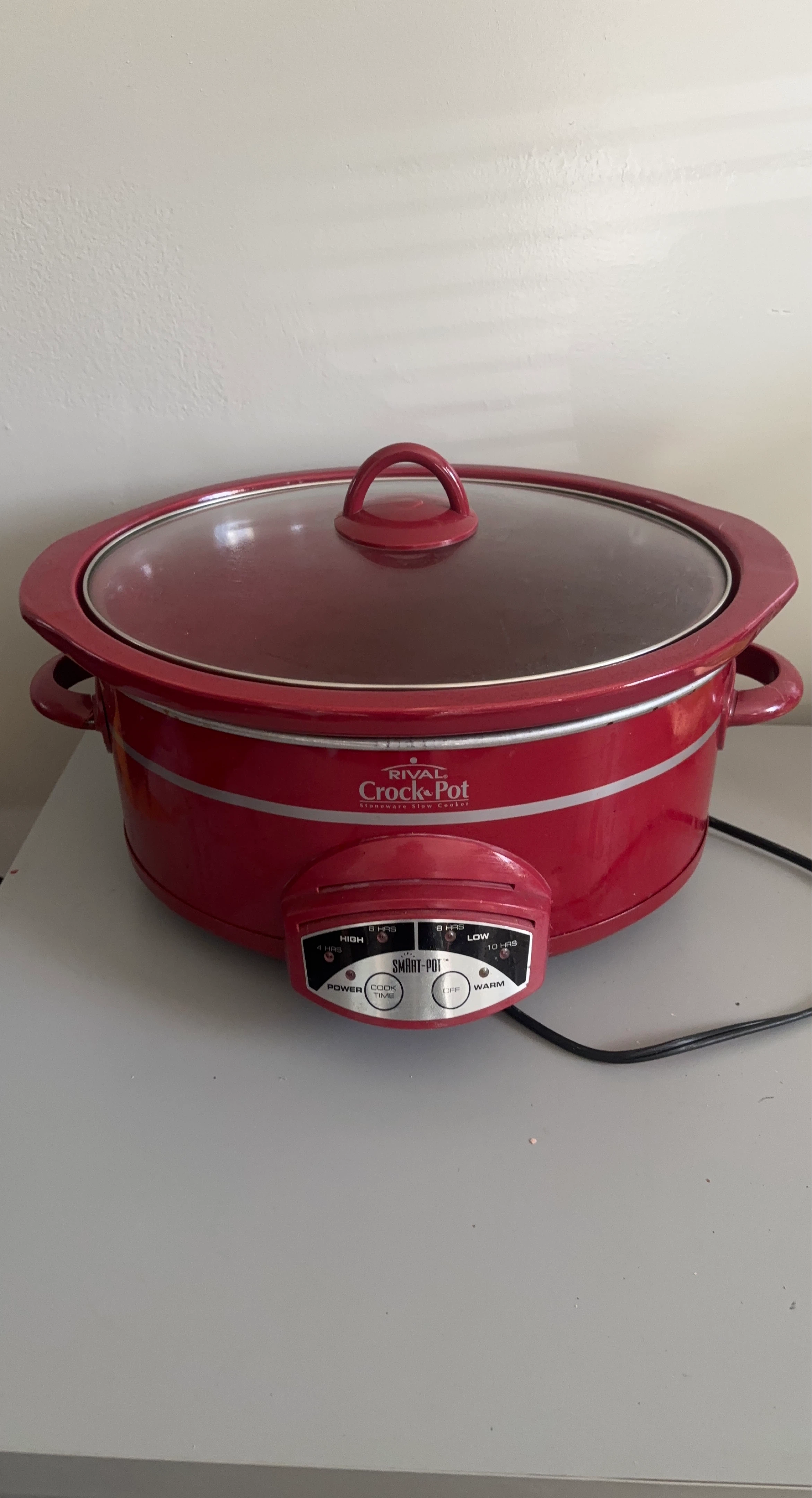 Rival Crock-Pot Slow Cooker - Red 5 quart