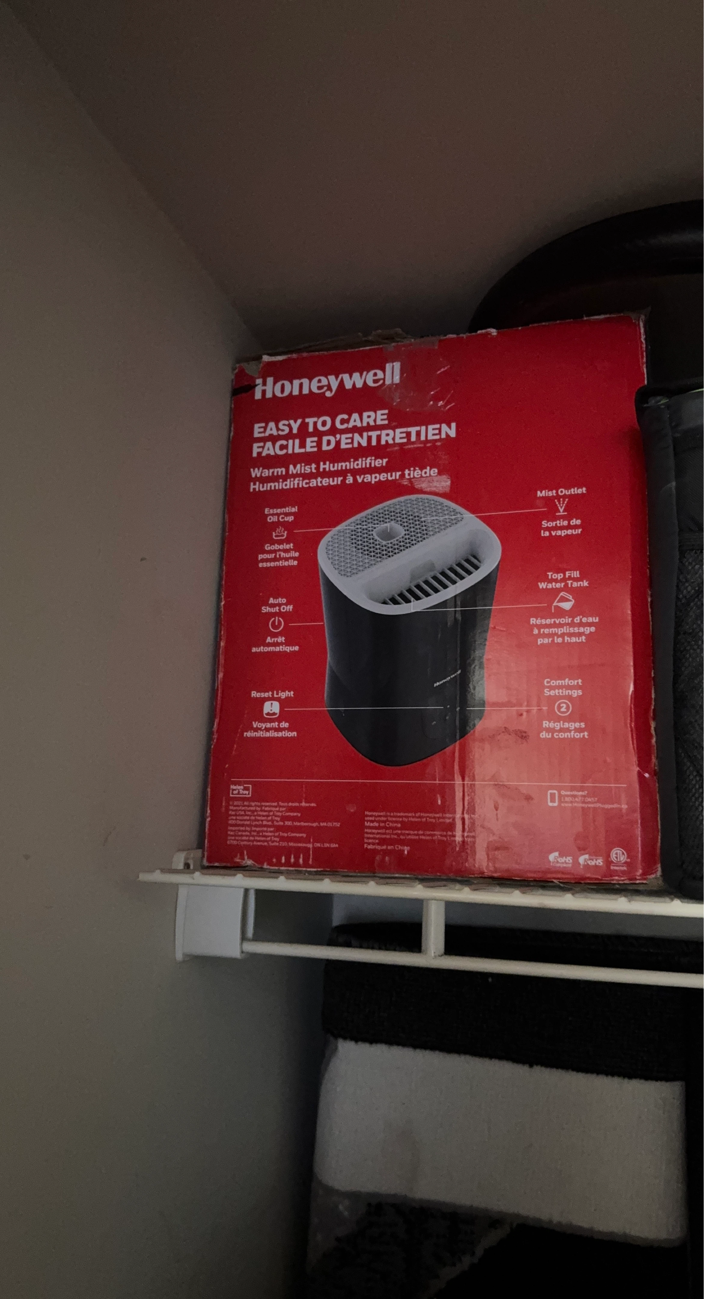 Honeywell Warm Mist Humidifier