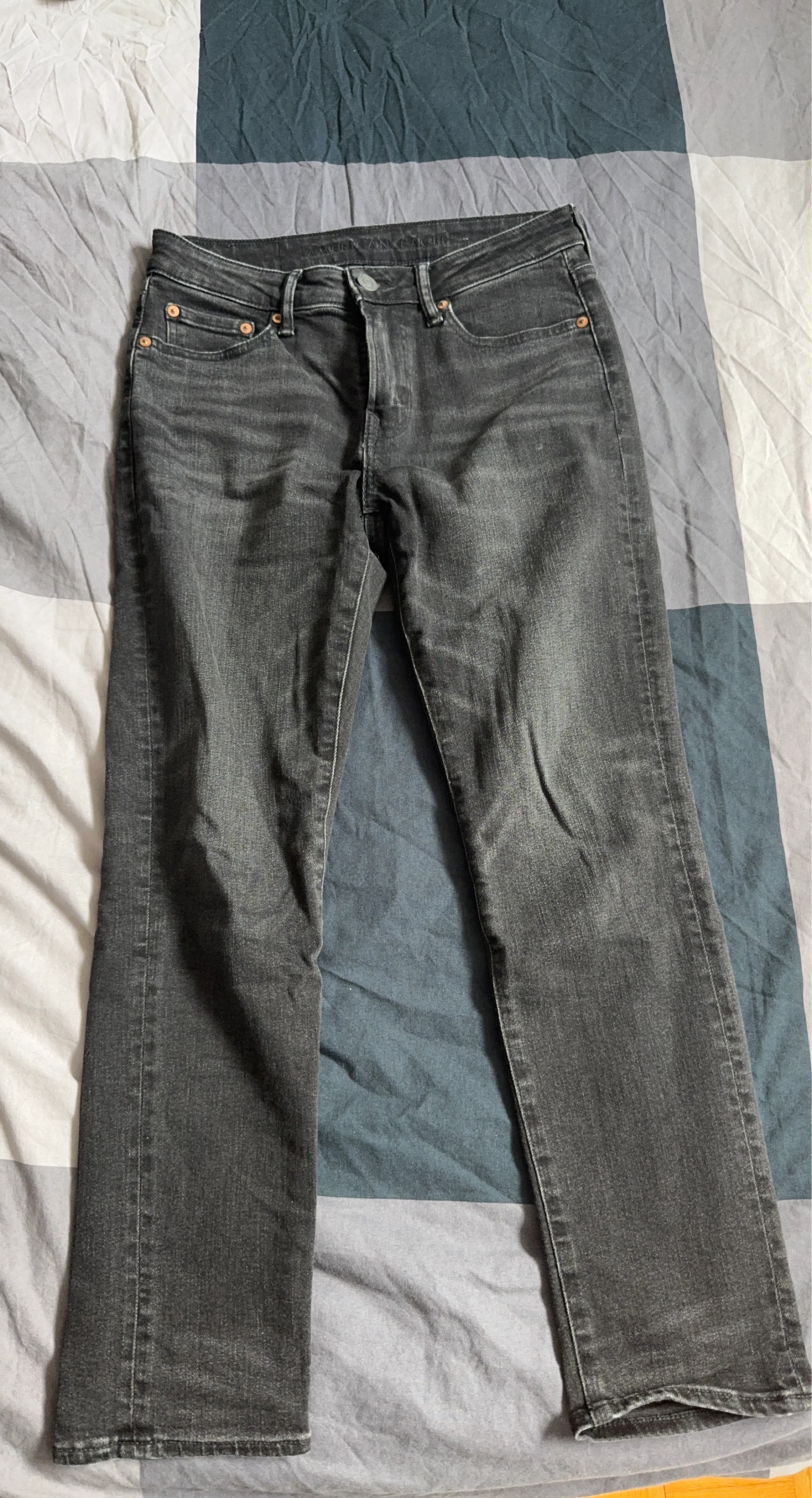 American Eagle Charcoal Grey Jeans