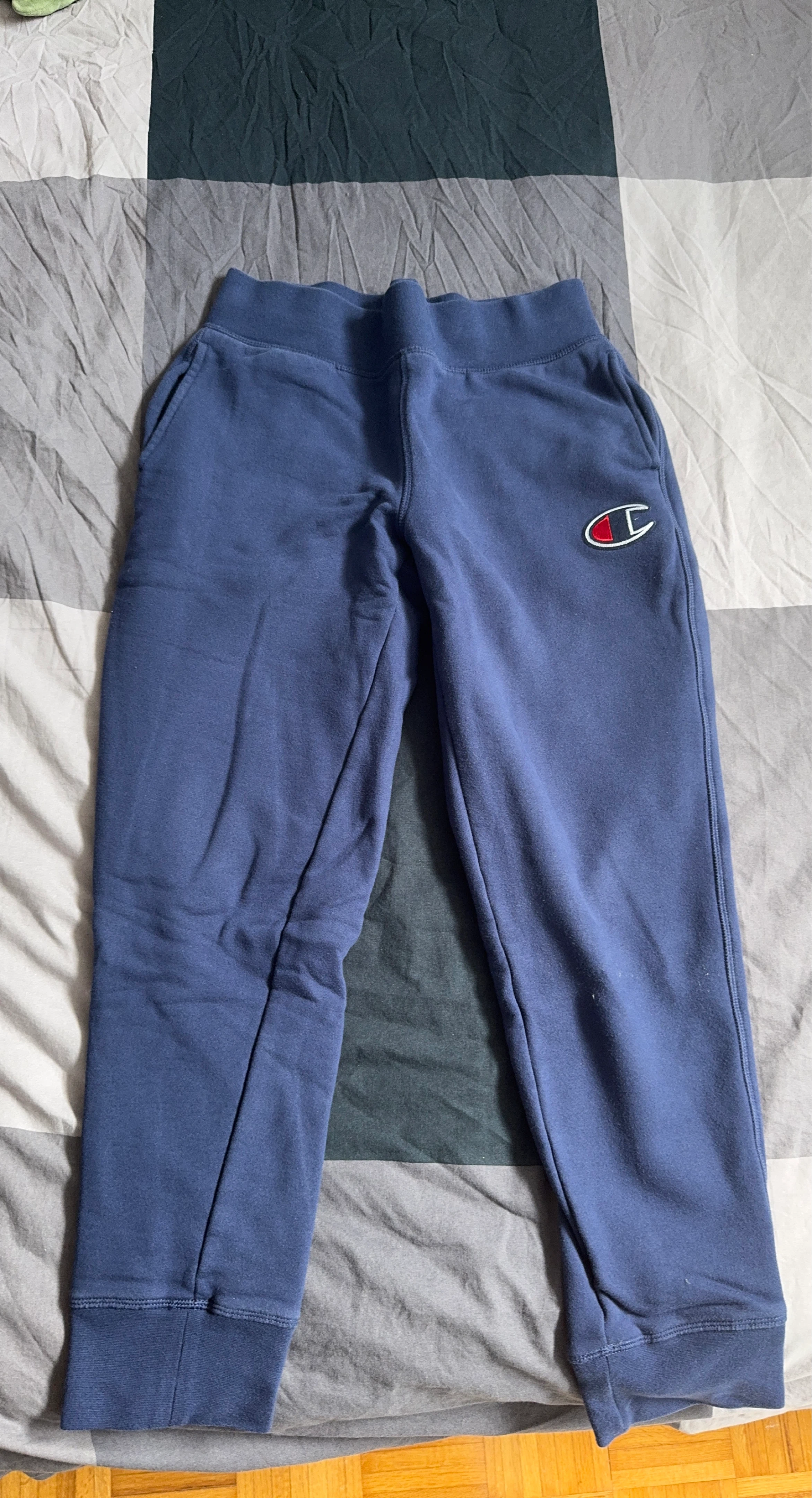 Champion Navy Blue Sweatpants - Small