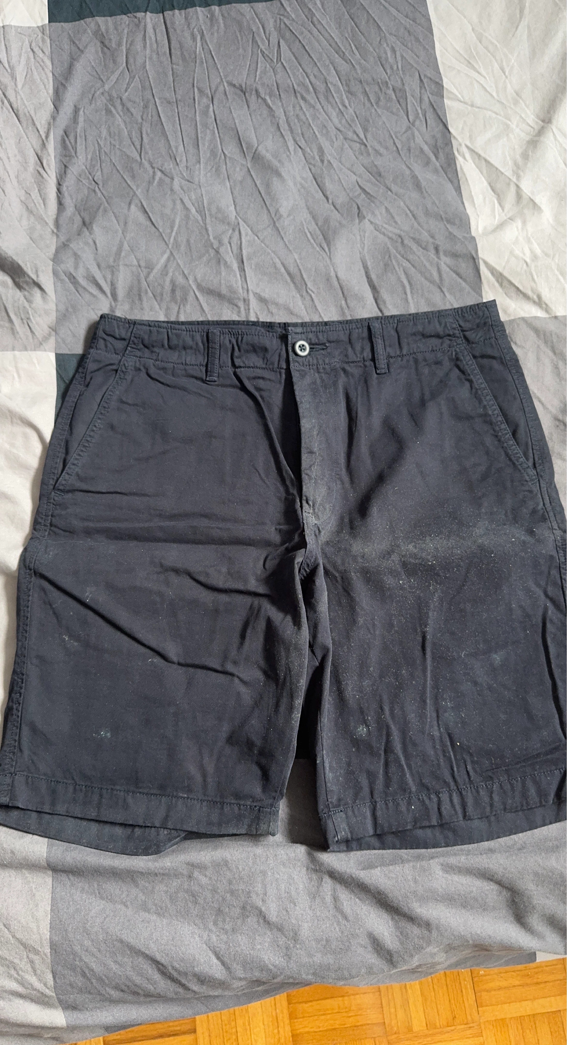 UNIQLO S/P Men's Cotton Shorts - Black