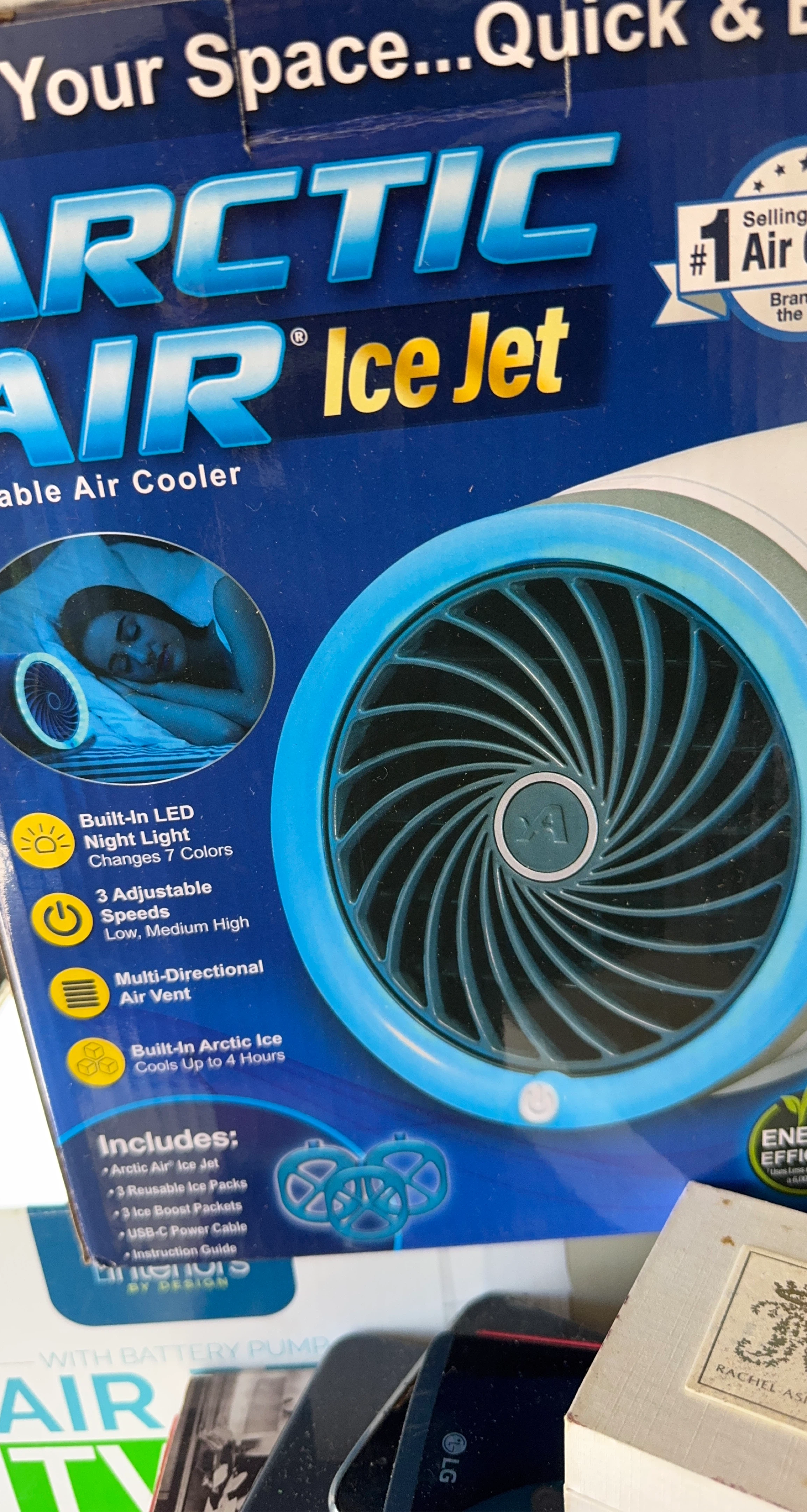 Arctic Air Ice Jet Portable Air Cooler