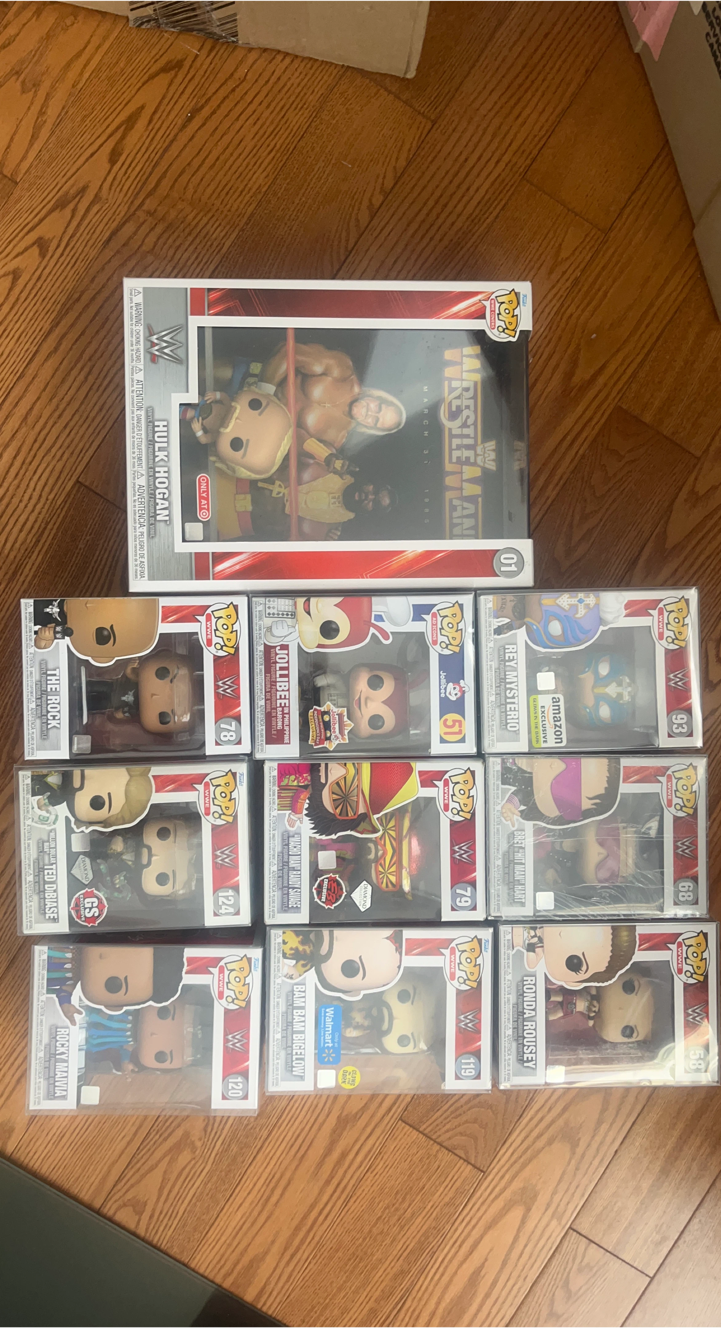 Funko Pop! WWE Collection ( 10 items)
