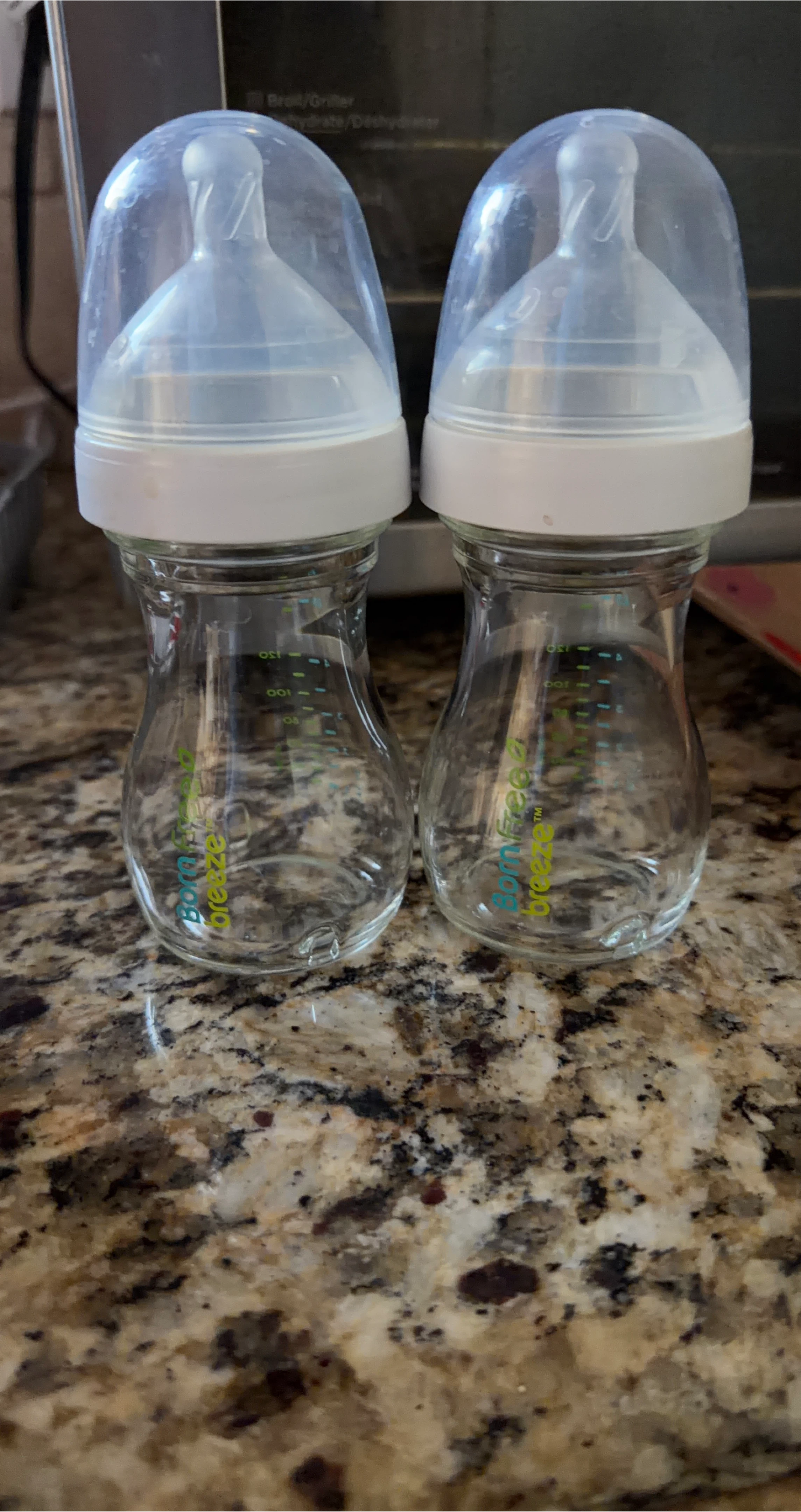 Born Free Glass Baby Bottles - 2 Pack