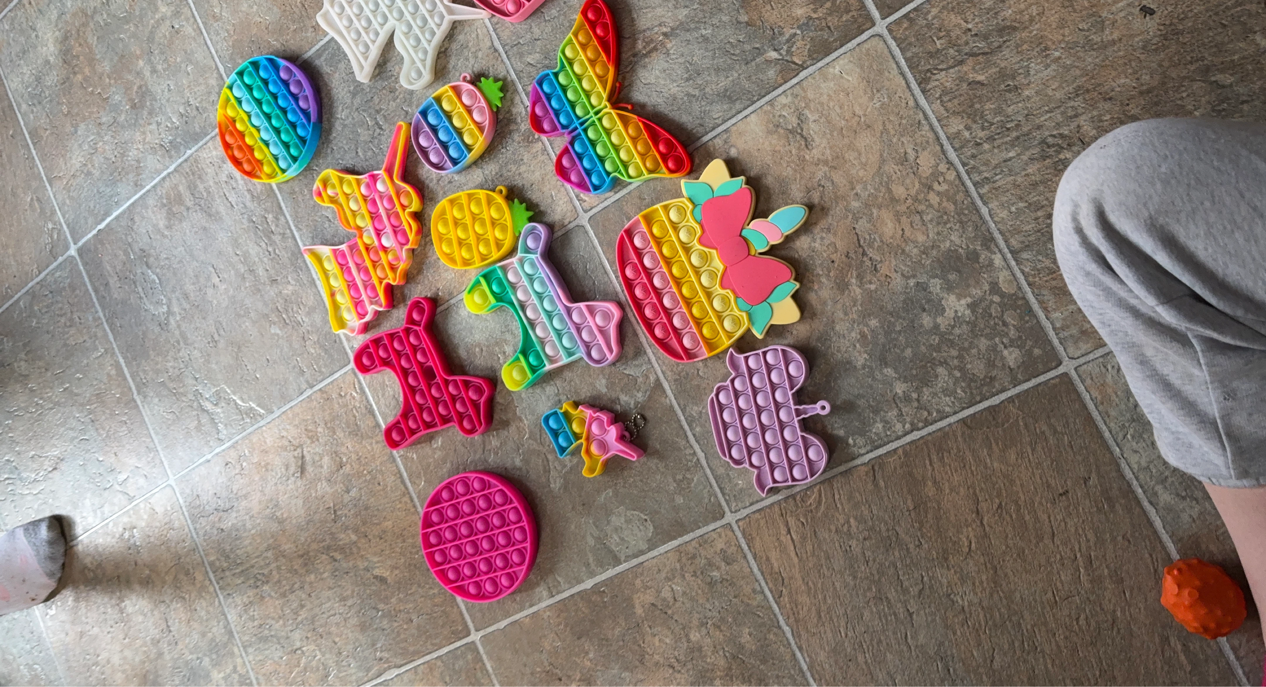 Assorted Pop It Fidget Toys