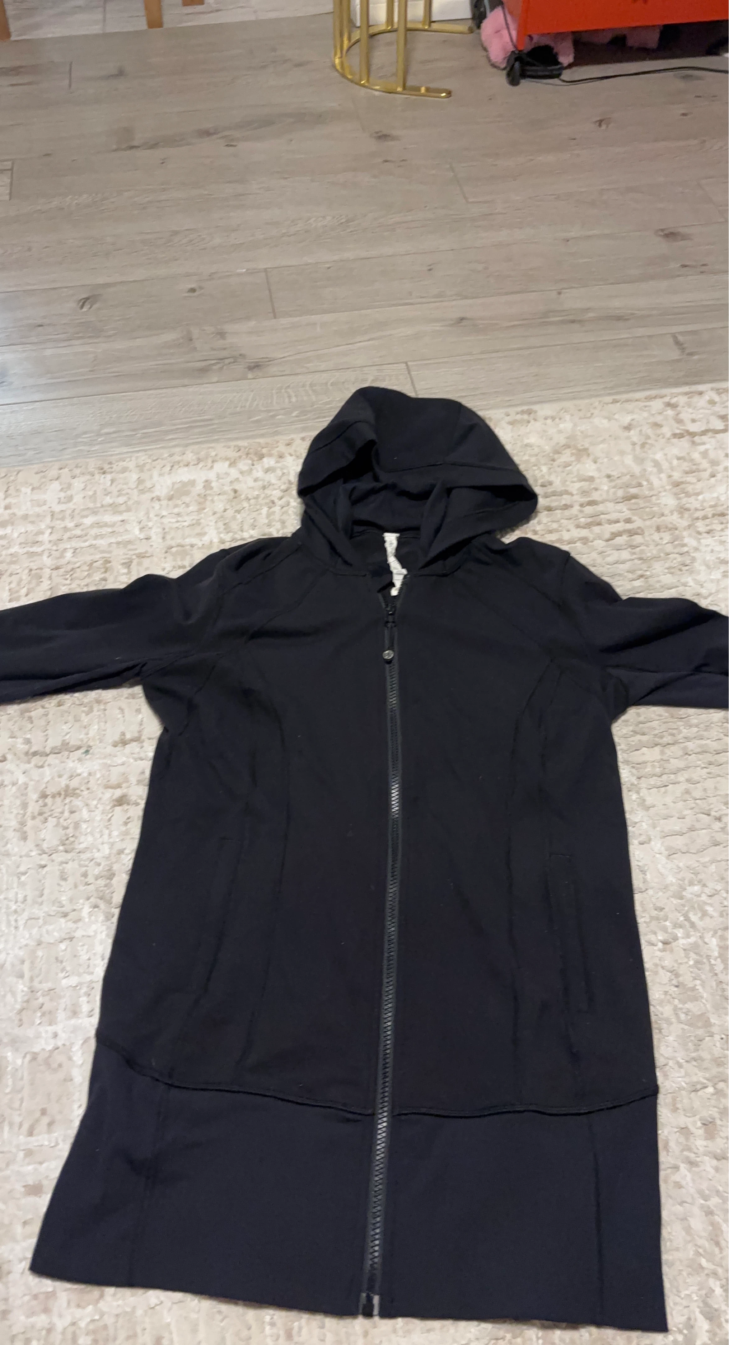 Lululemon Black Zip-Up Hoodie Jacket