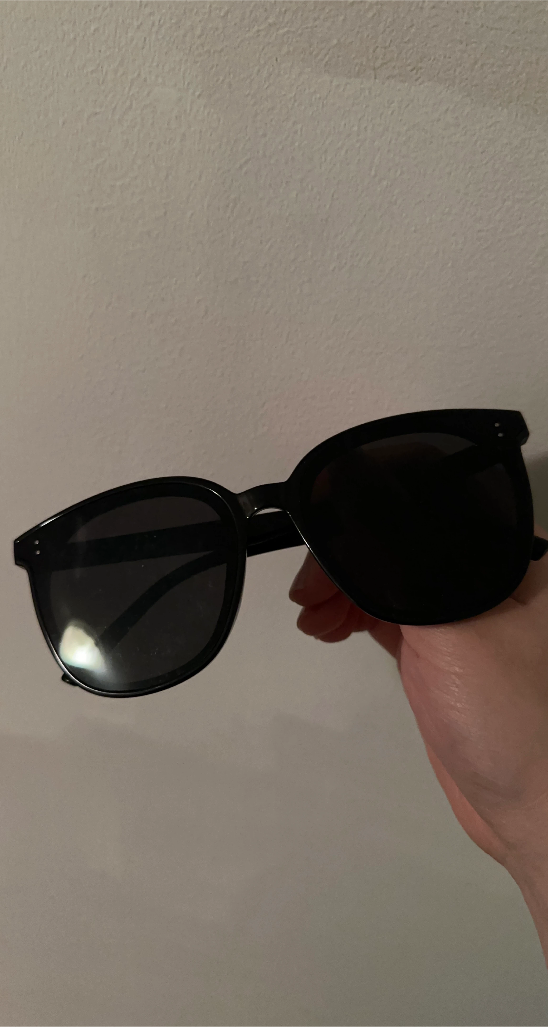 Black Cat-Eye Sunglasses