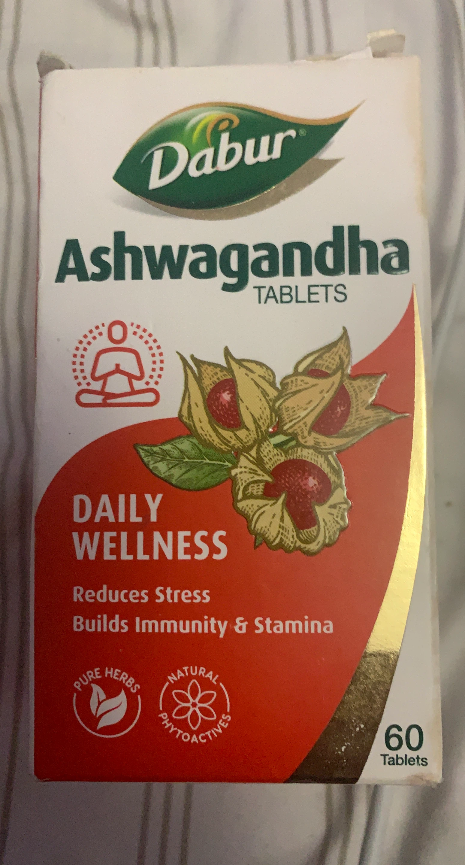 Dabur Ashwagandha Tablets - 60 Count