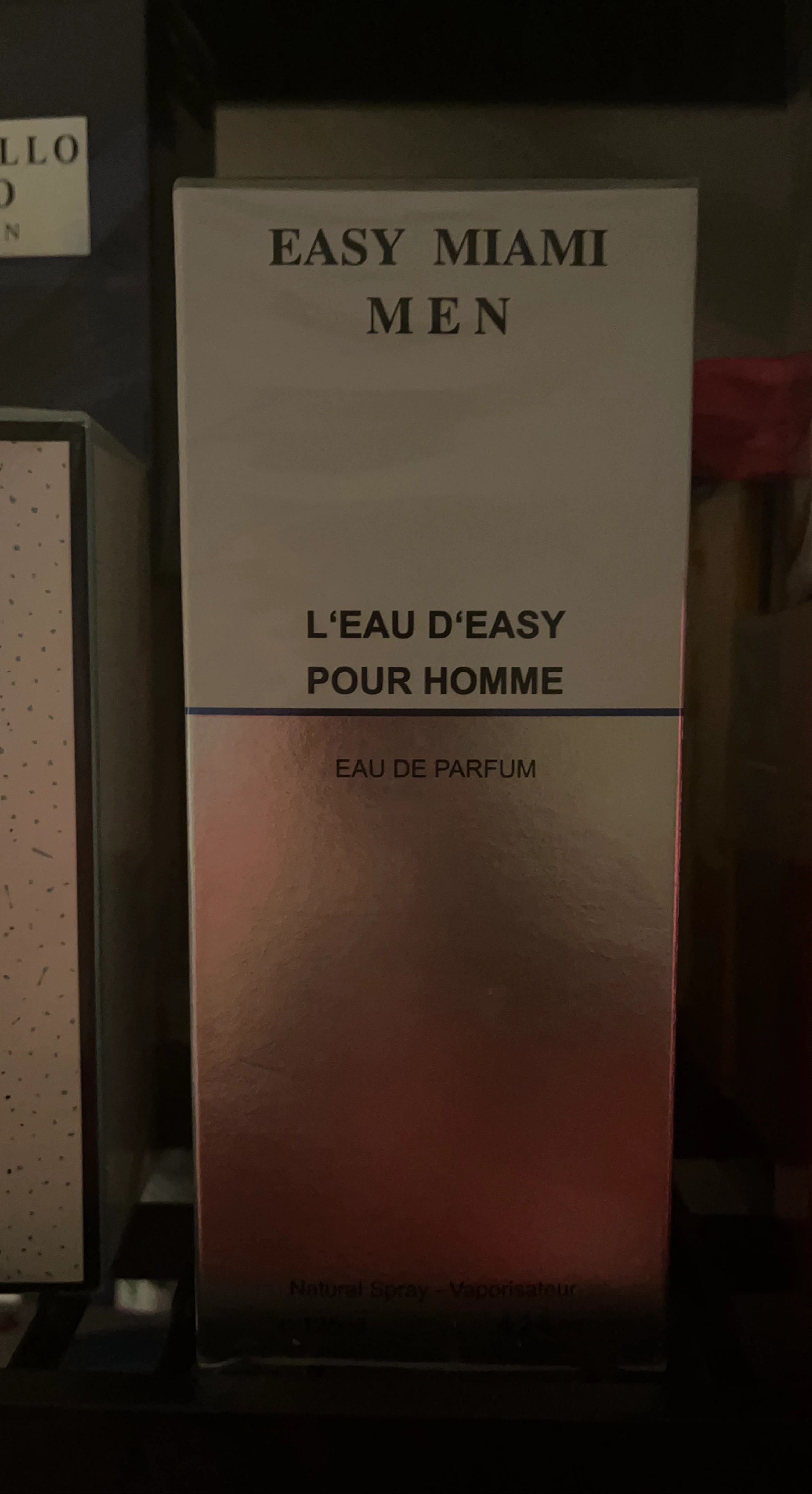 Easy Miami Men L'Eau D'Easy Pour Homme Eau de Parfum