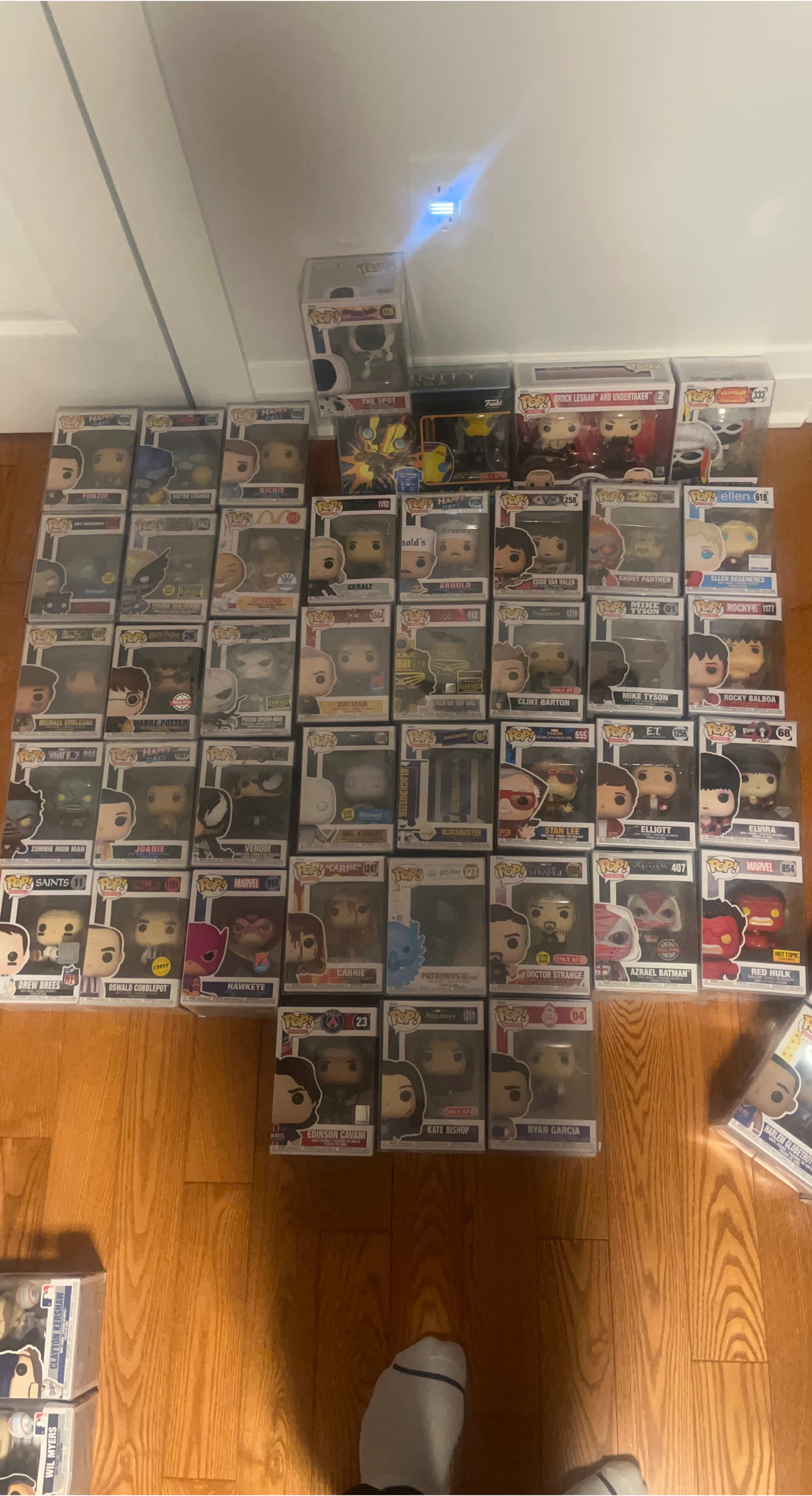 Assorted Funko Pop! Figures Collection