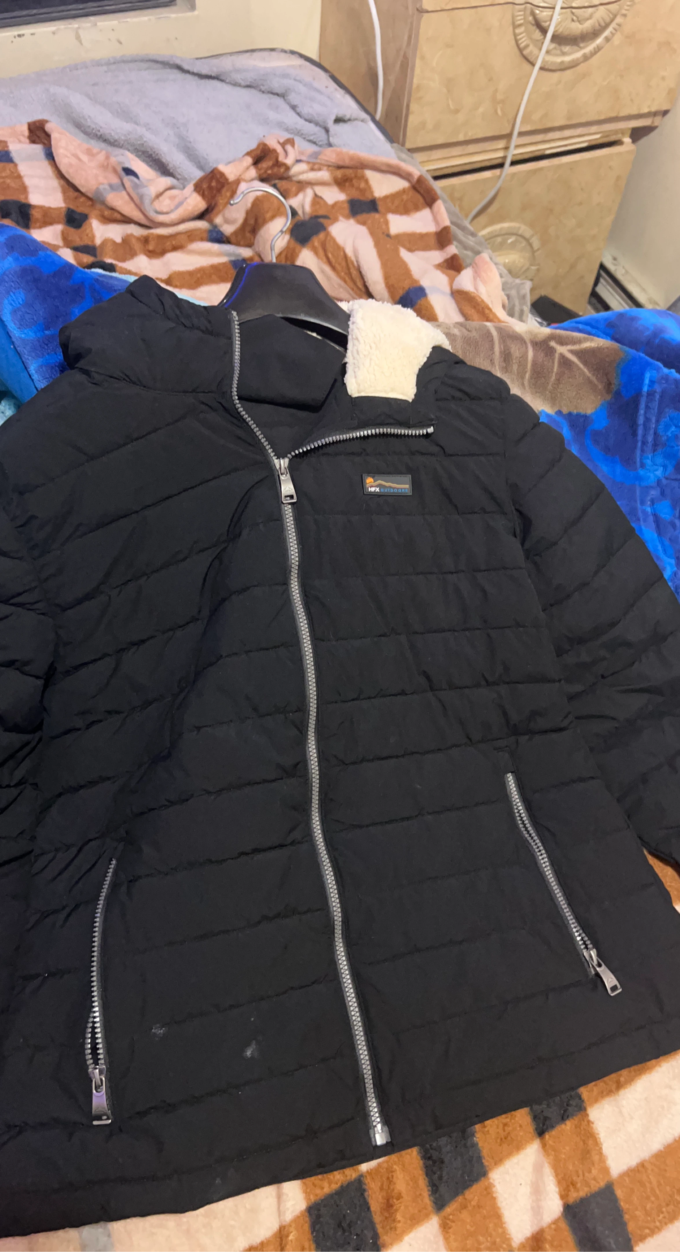 HFX Outdoors Puffer Jacket - Black