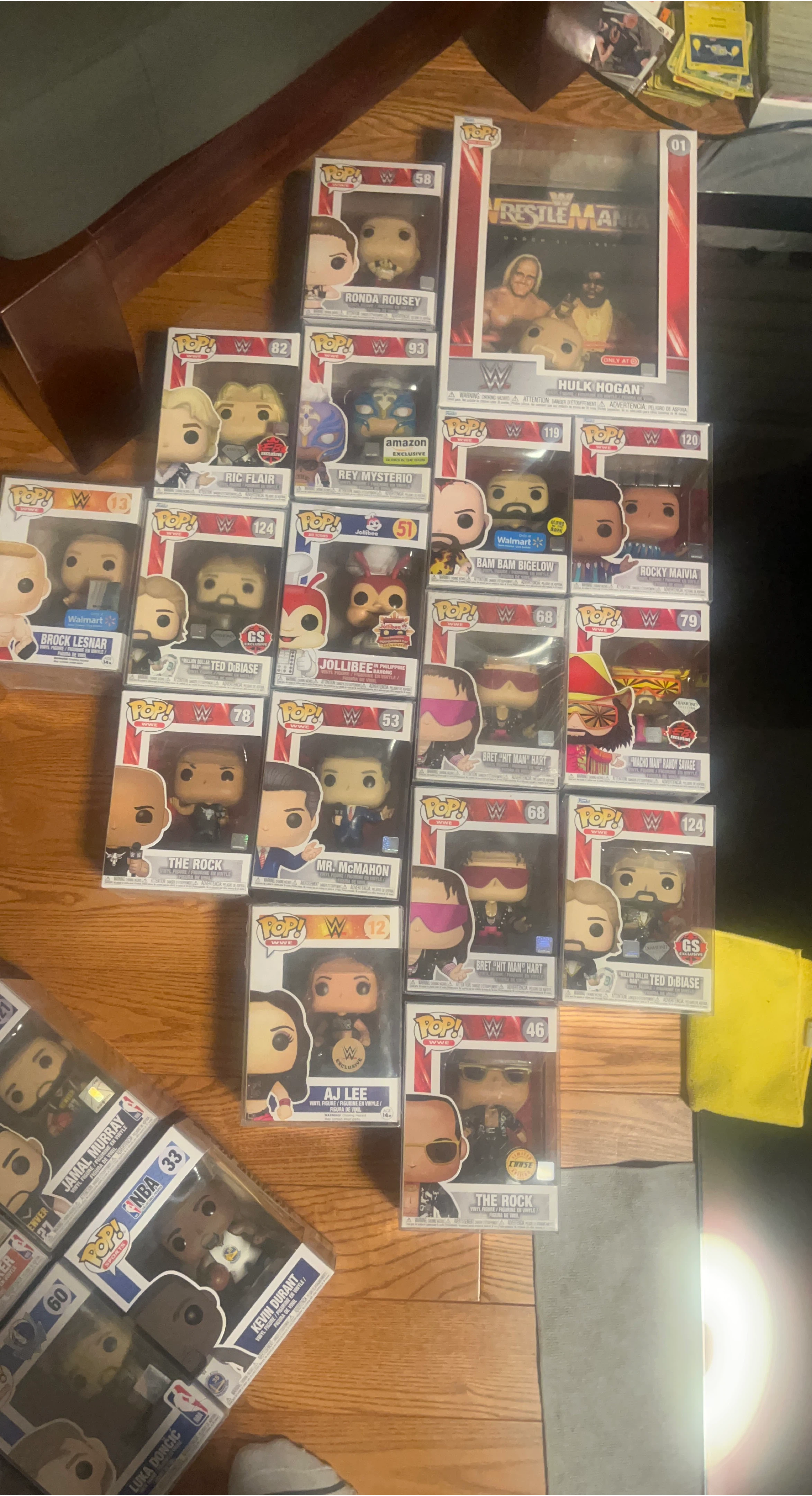 Funko Pop! WWE & NBA Figures