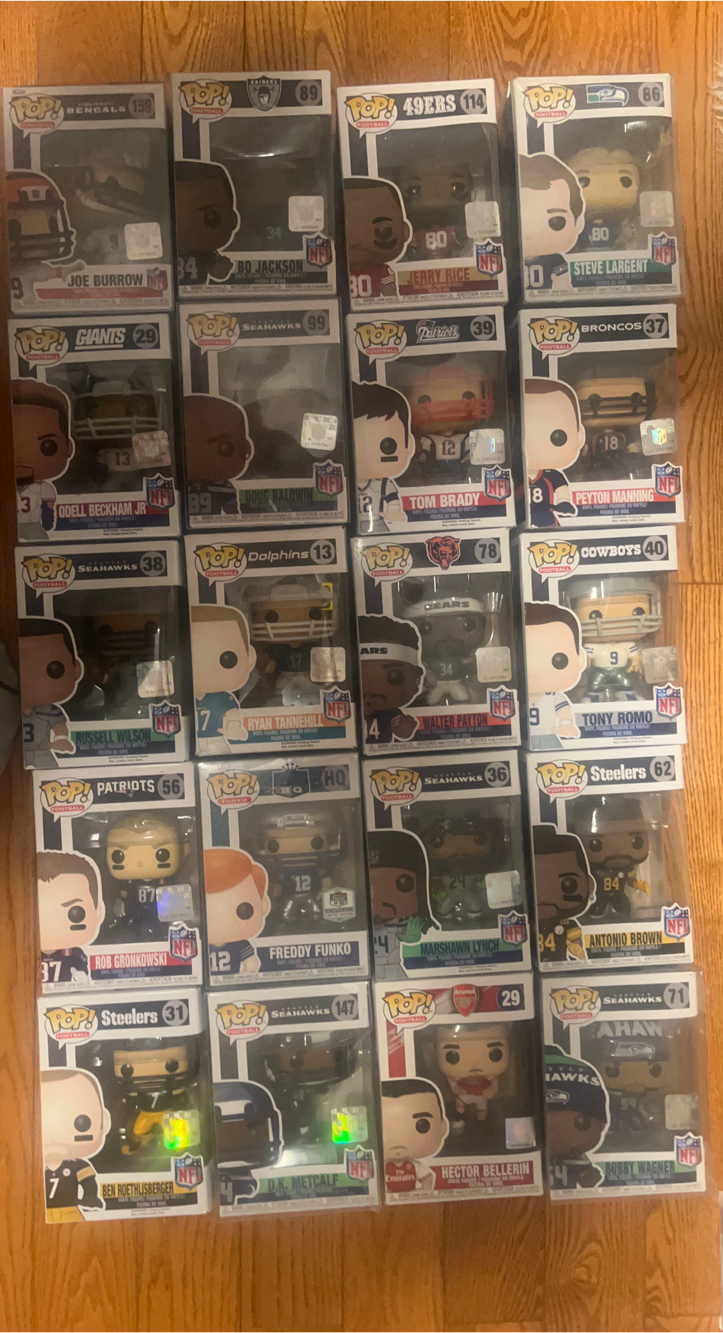 Funko Pop! NFL Football Figures (Bundle)