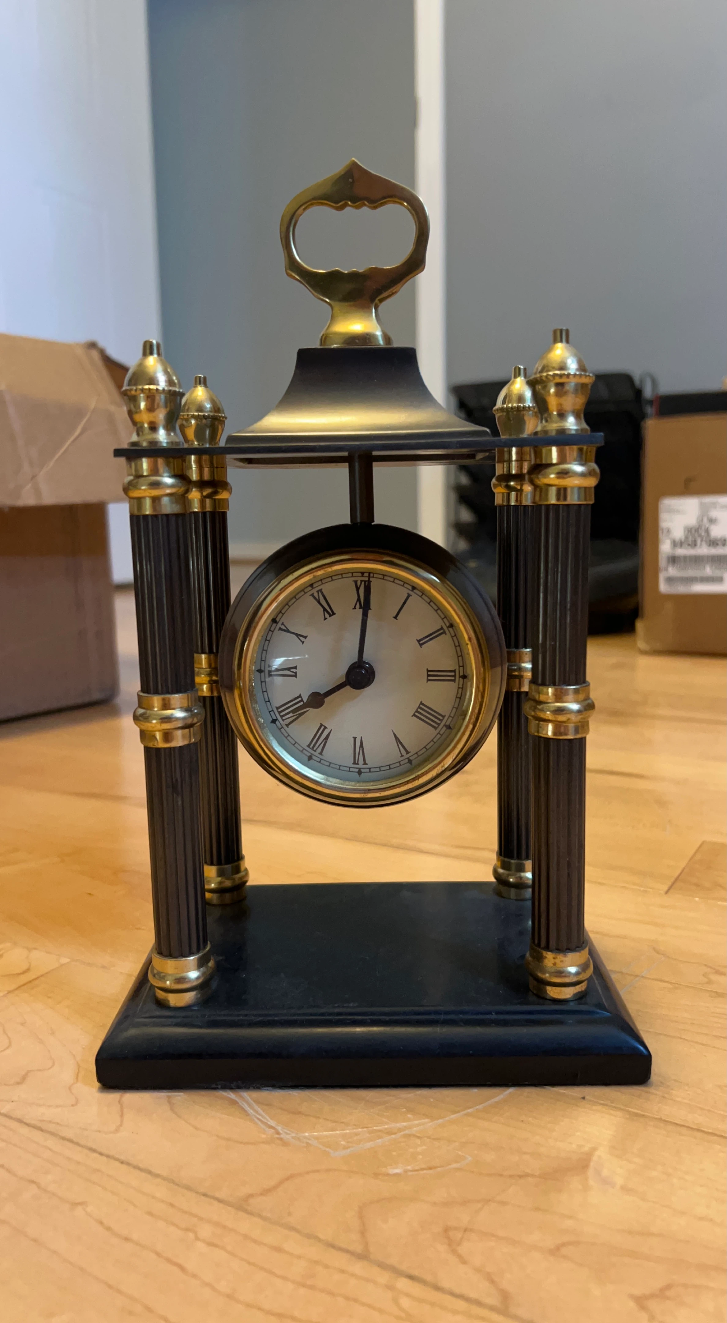 Vintage Style Mantel Clock- Bombay