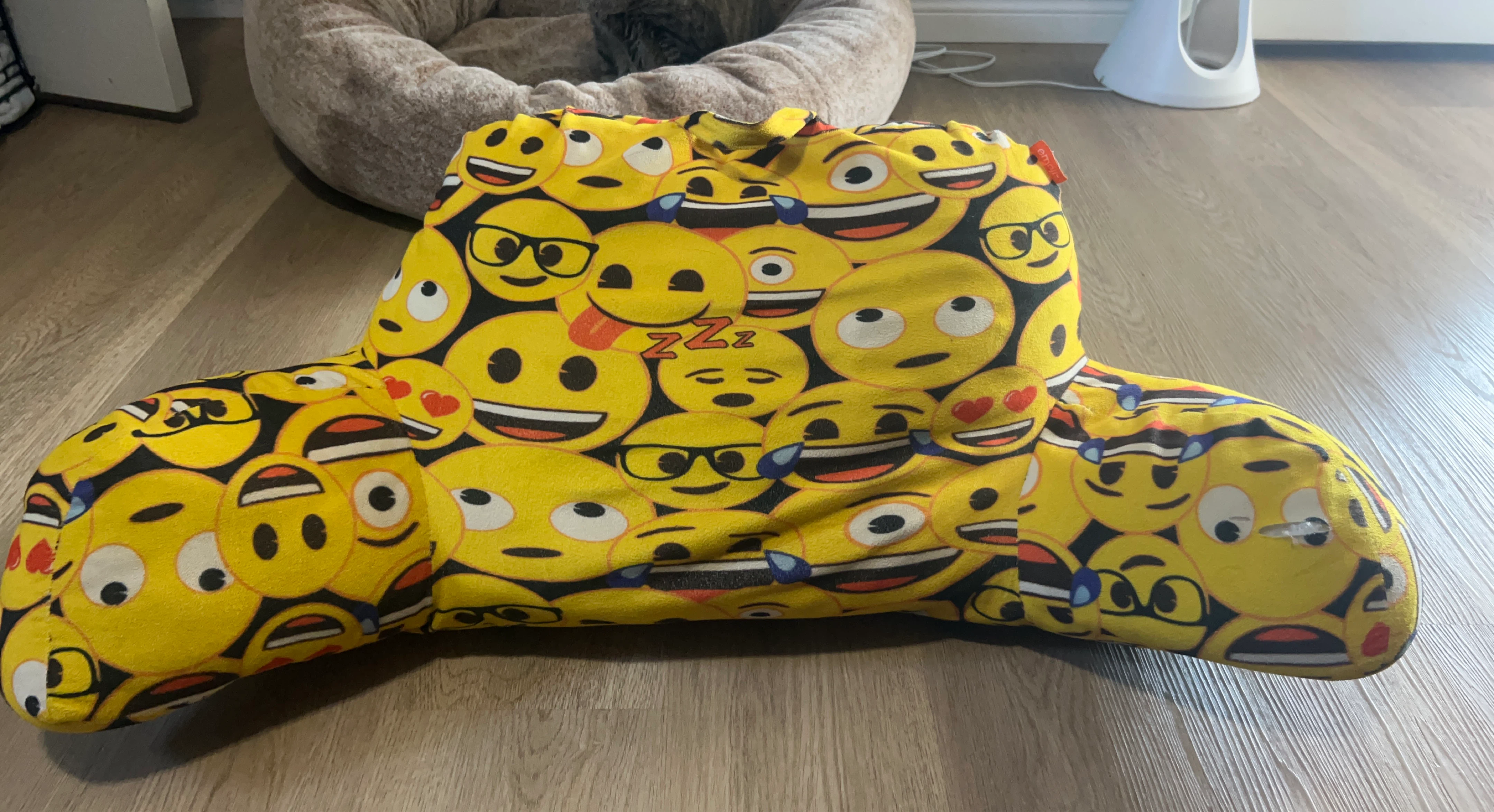 Emoji Throw Pillow Armrest Cushion