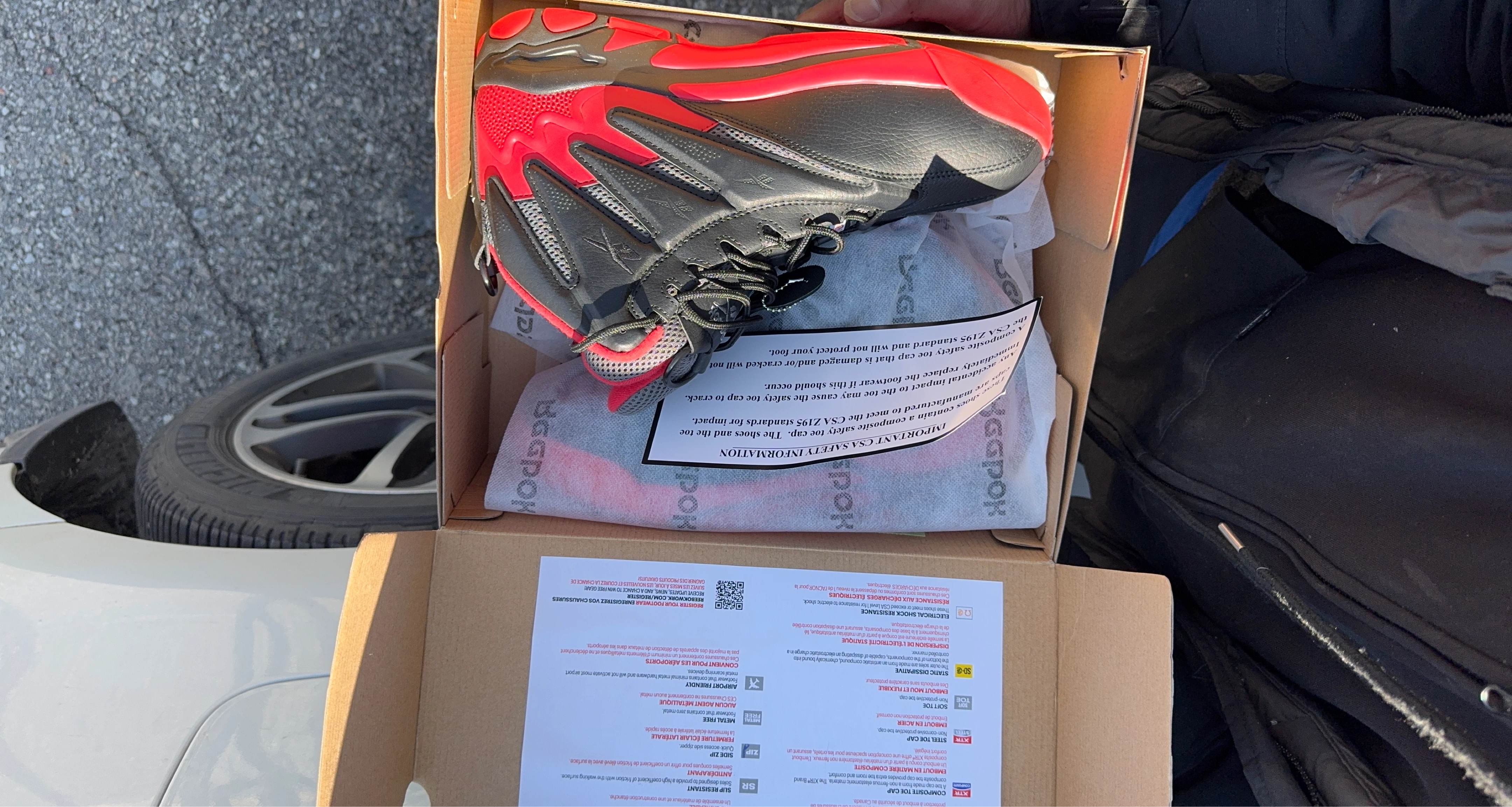 Reebok Composite Toe Safety Shoes