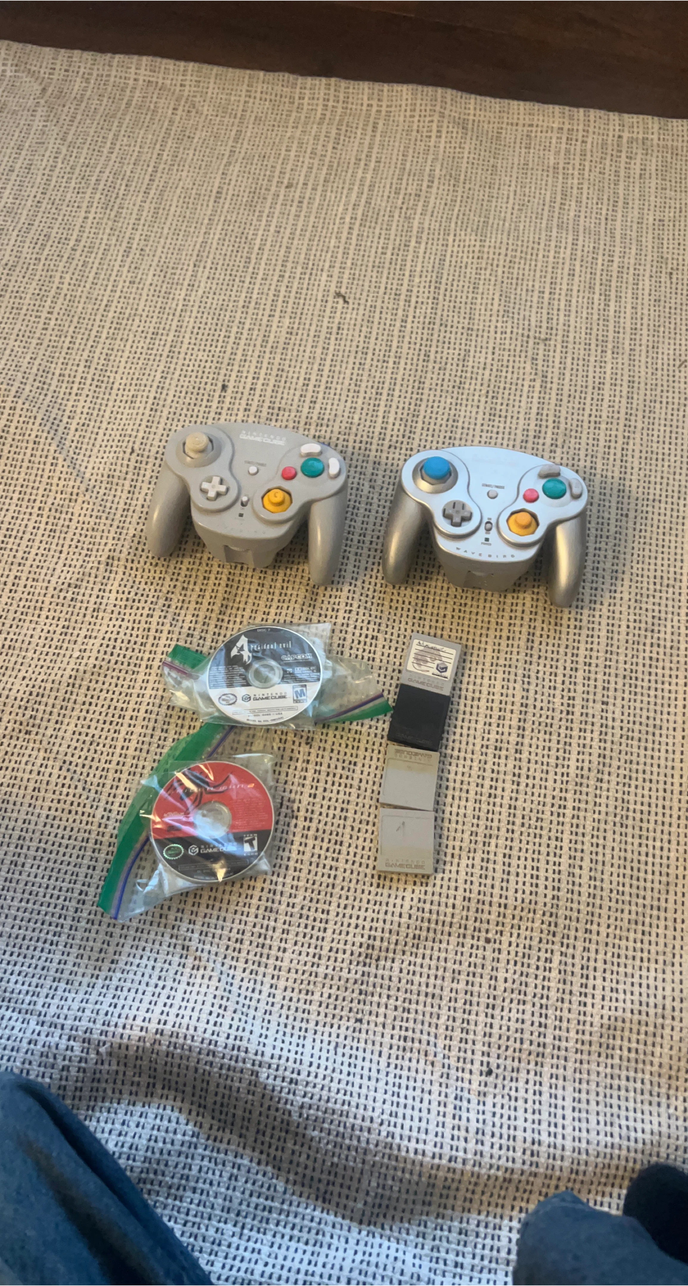Nintendo GameCube Controllers and Games Bundle