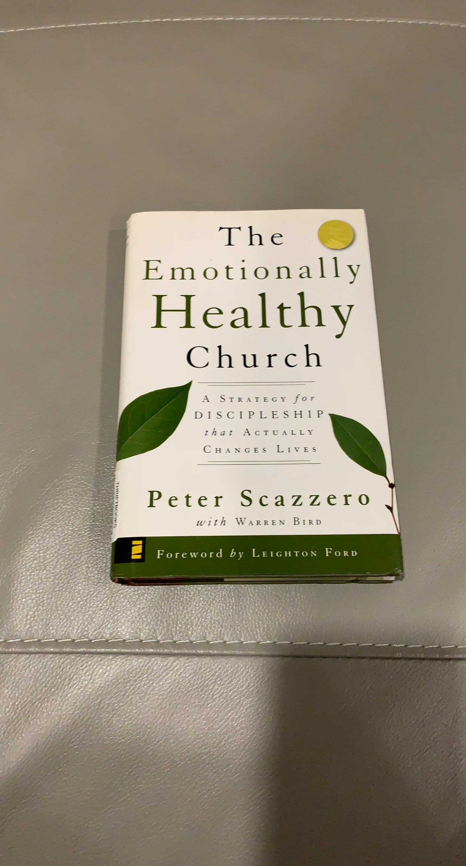 The Emotionally Healthy Church by Peter Scazzero Book