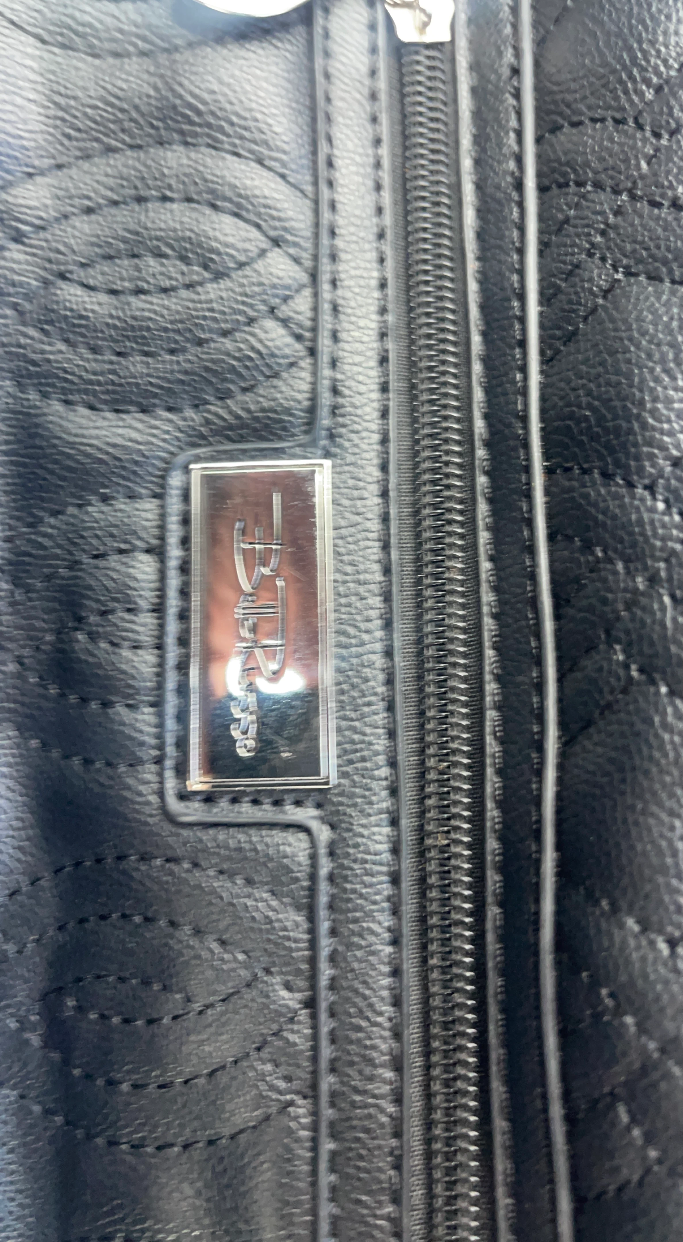 Fossil Black Embossed Shoulder Bag - photo 2