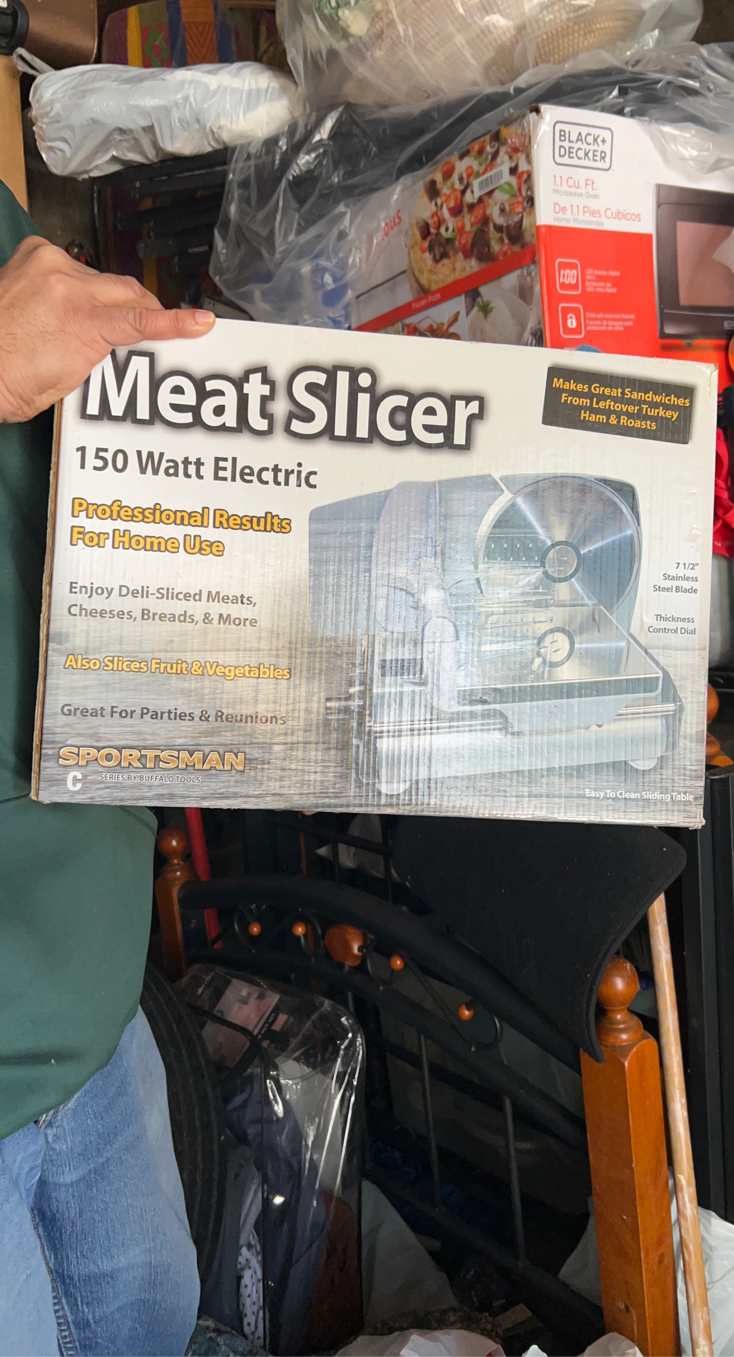 Sportsman 150 Watt Electric Meat Slicer