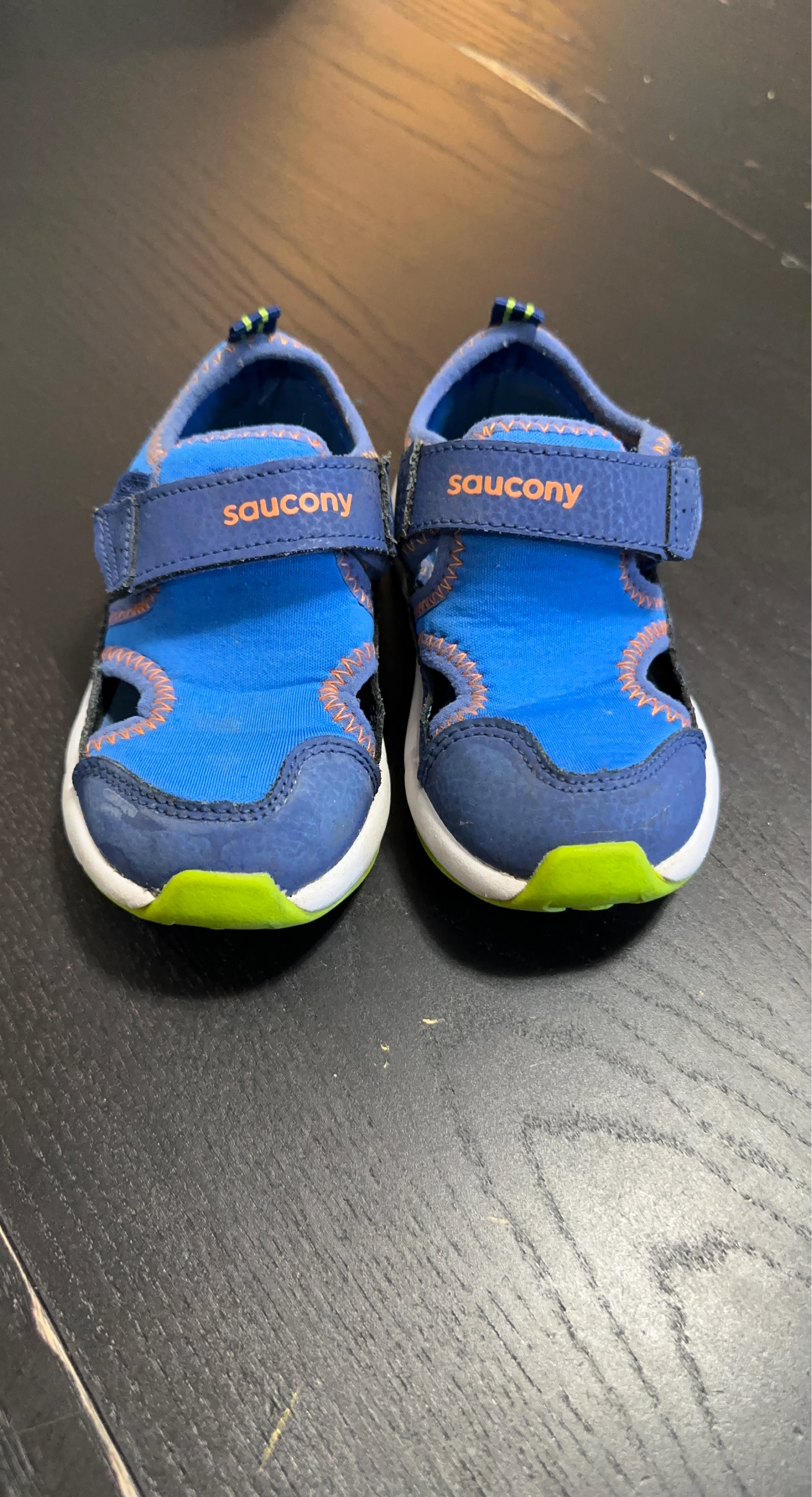 Saucony Kids' Water Sandals - Blue/Green