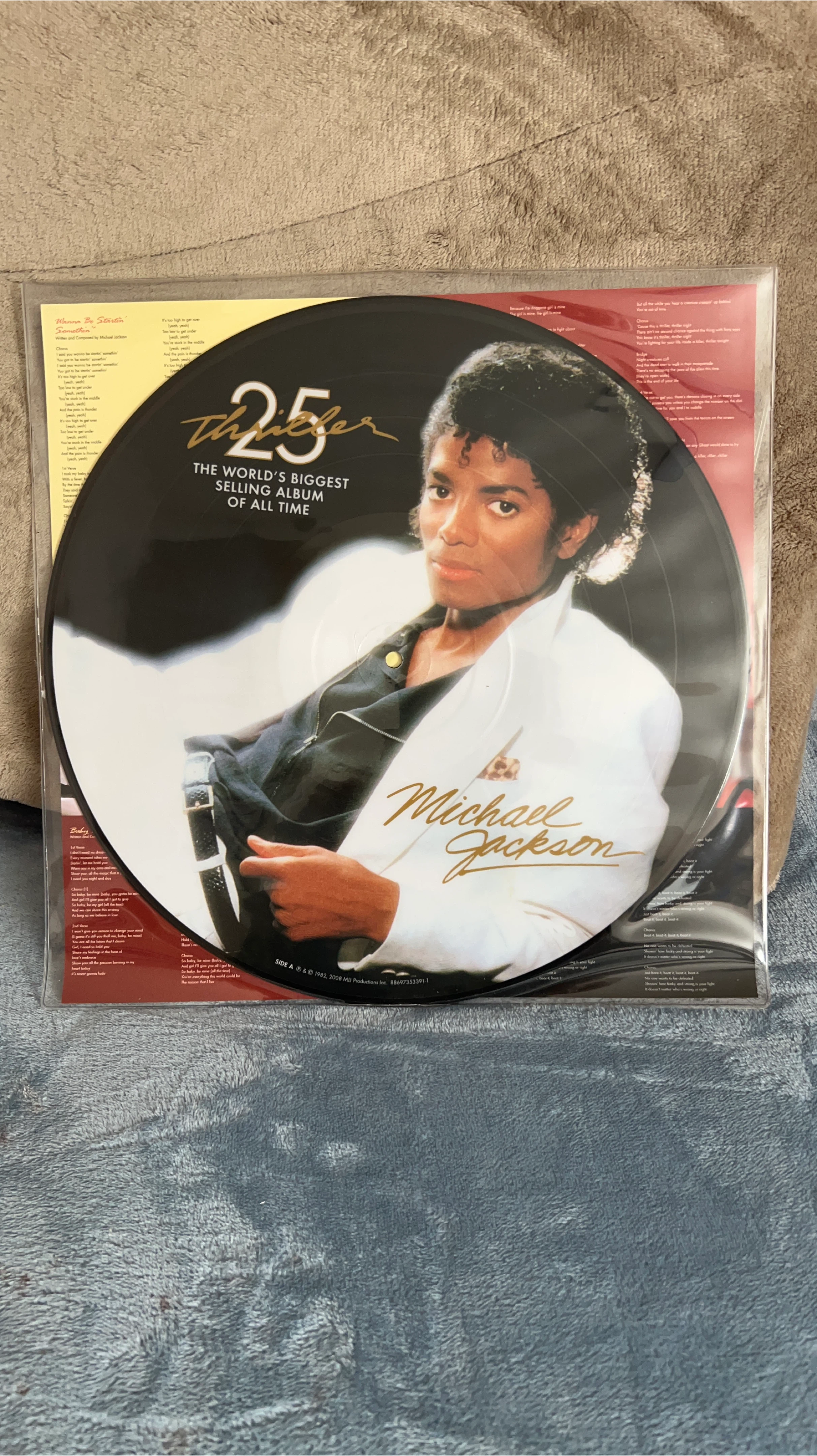 Michael Jackson Thriller 25 Picture Disc Vinyl