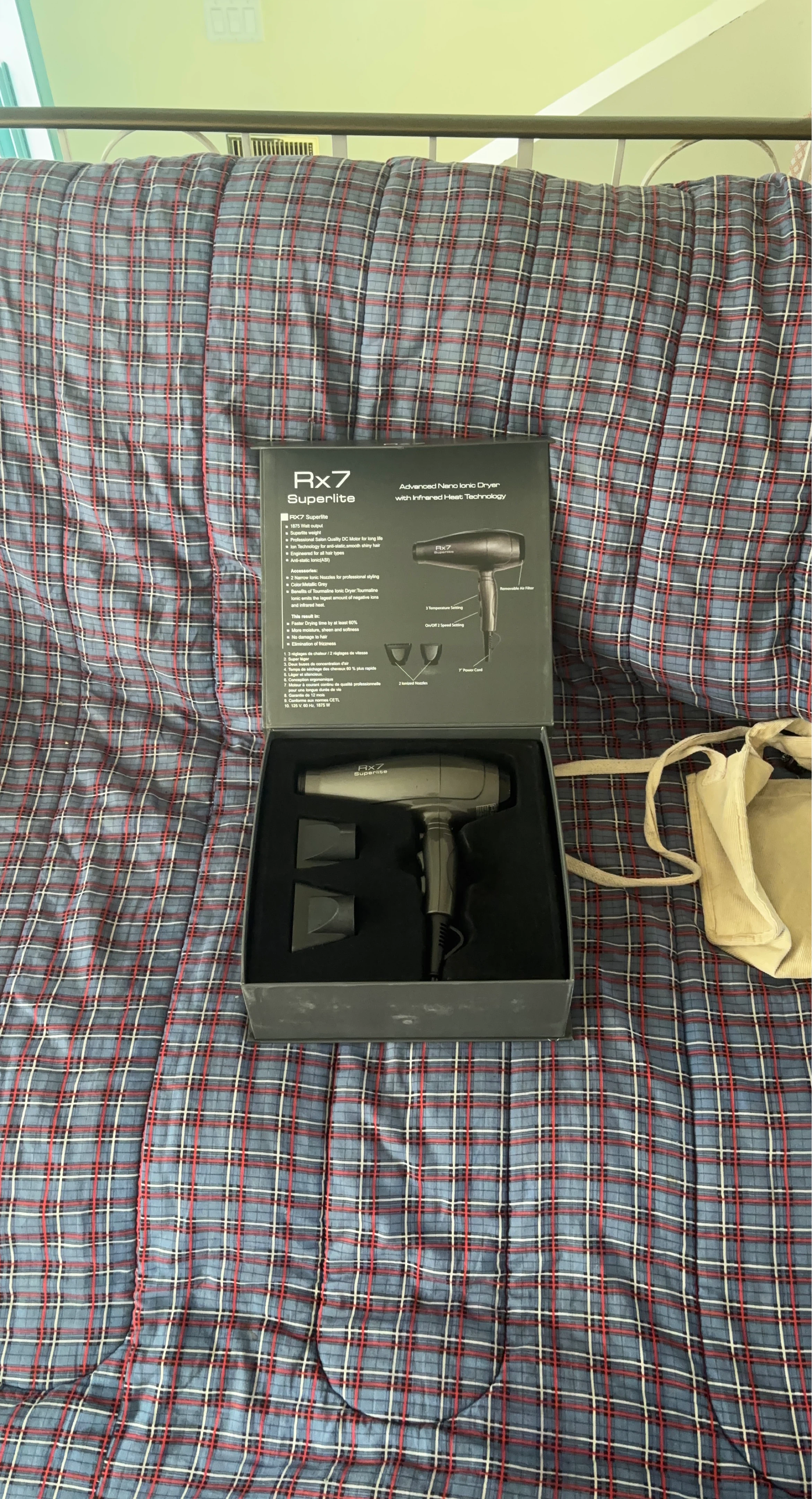 Rx7 Superlite Advanced Nano Ionic Hair Dryer