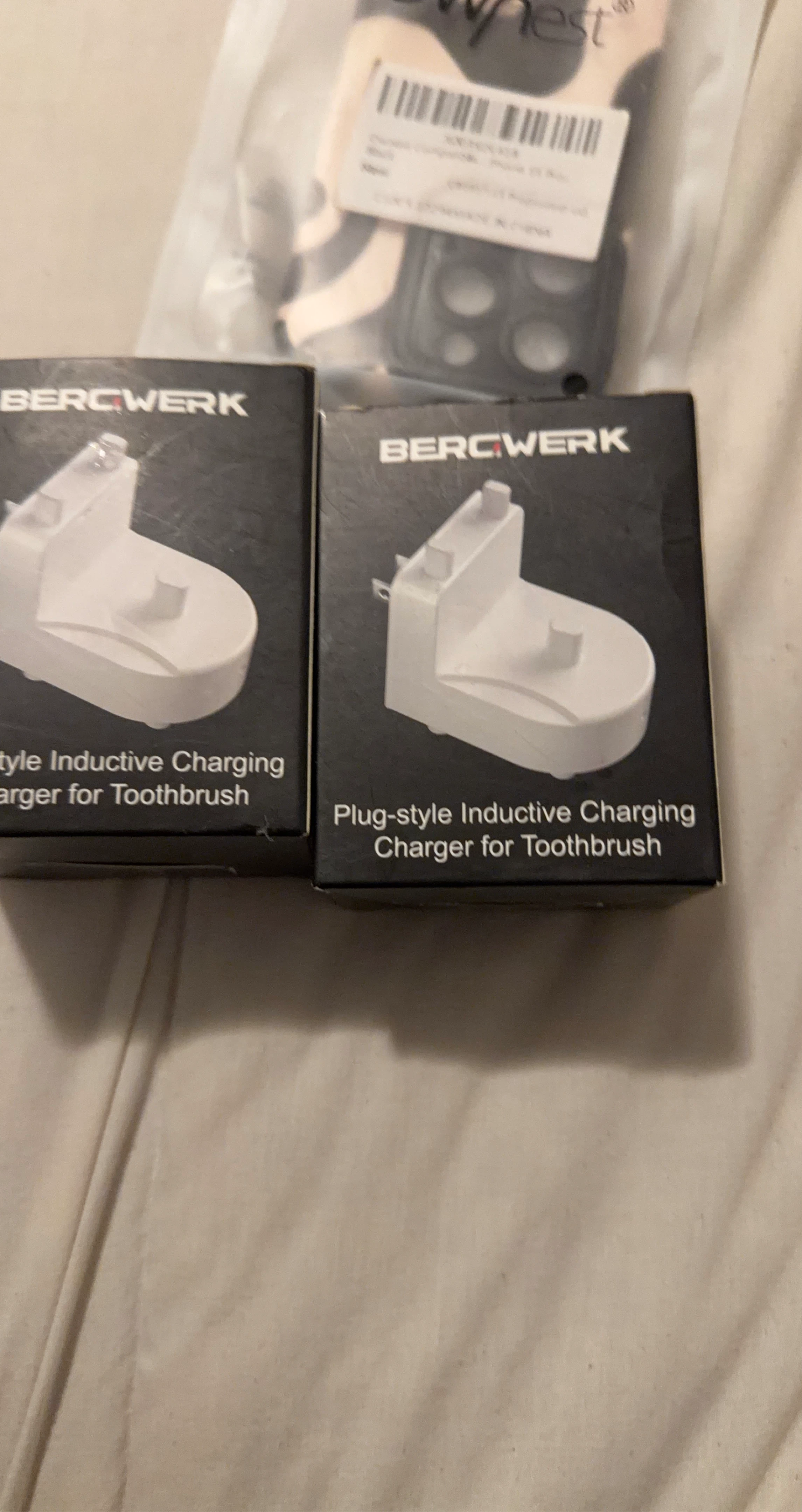 Bergwerk Inductive Charging Toothbrush Charger (2-Pack)