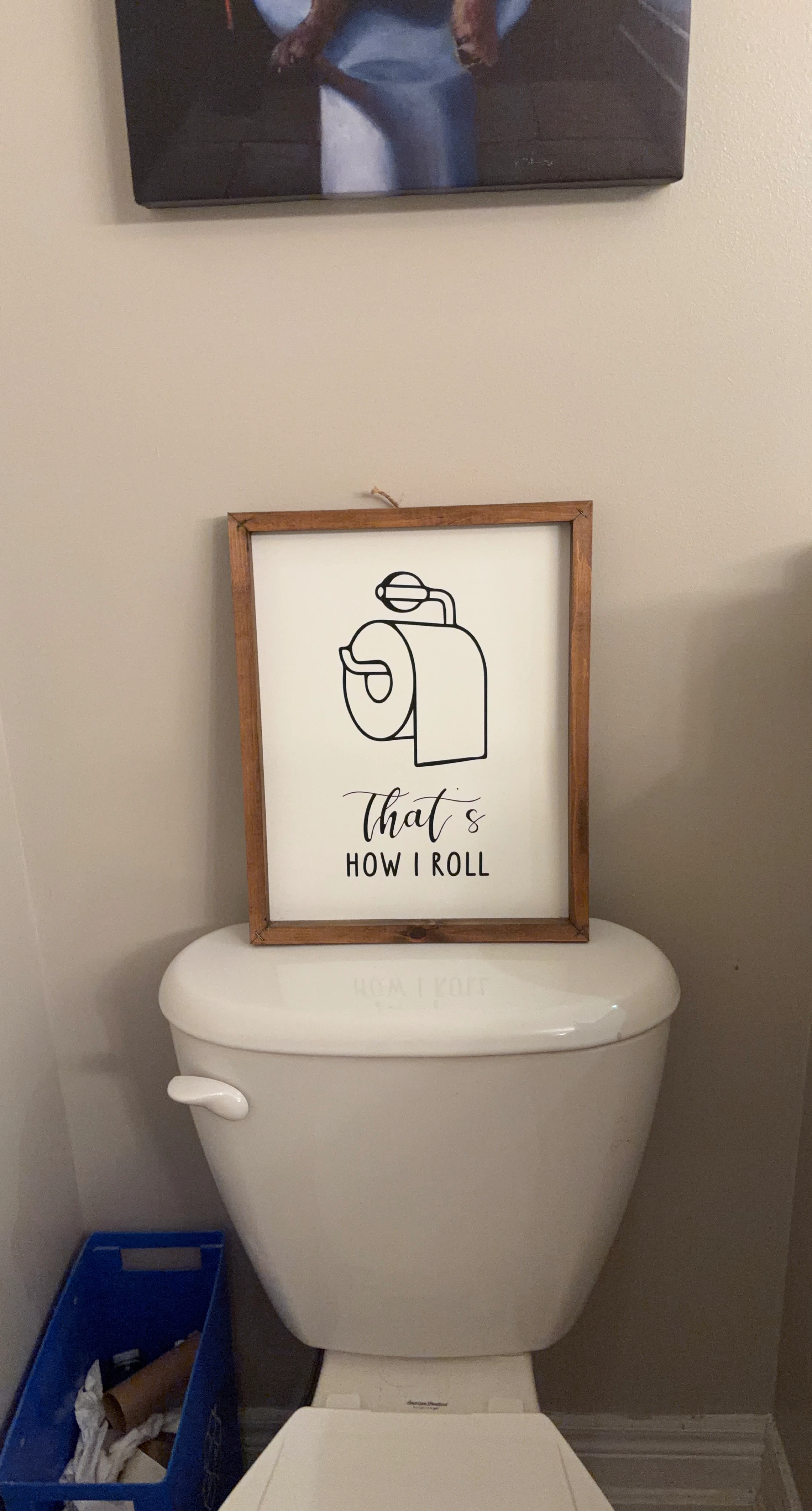 That's How I Roll Framed Wall Sign