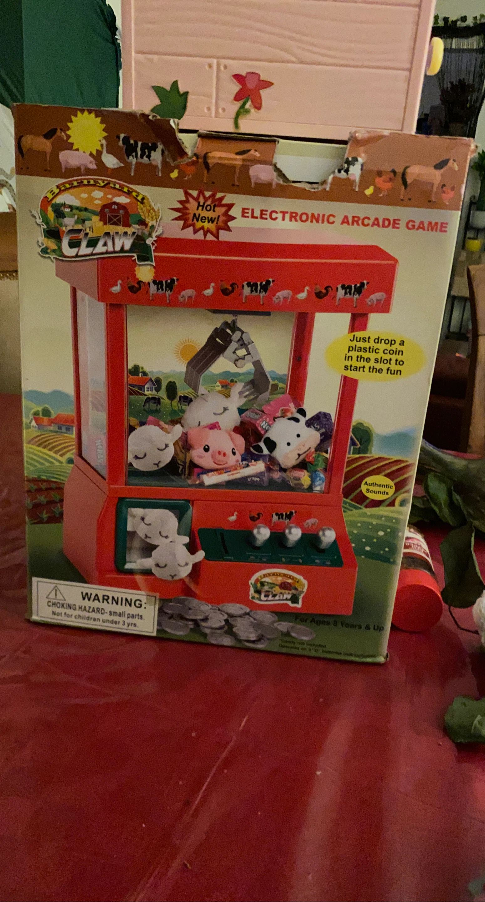 Electronic Arcade Claw Game