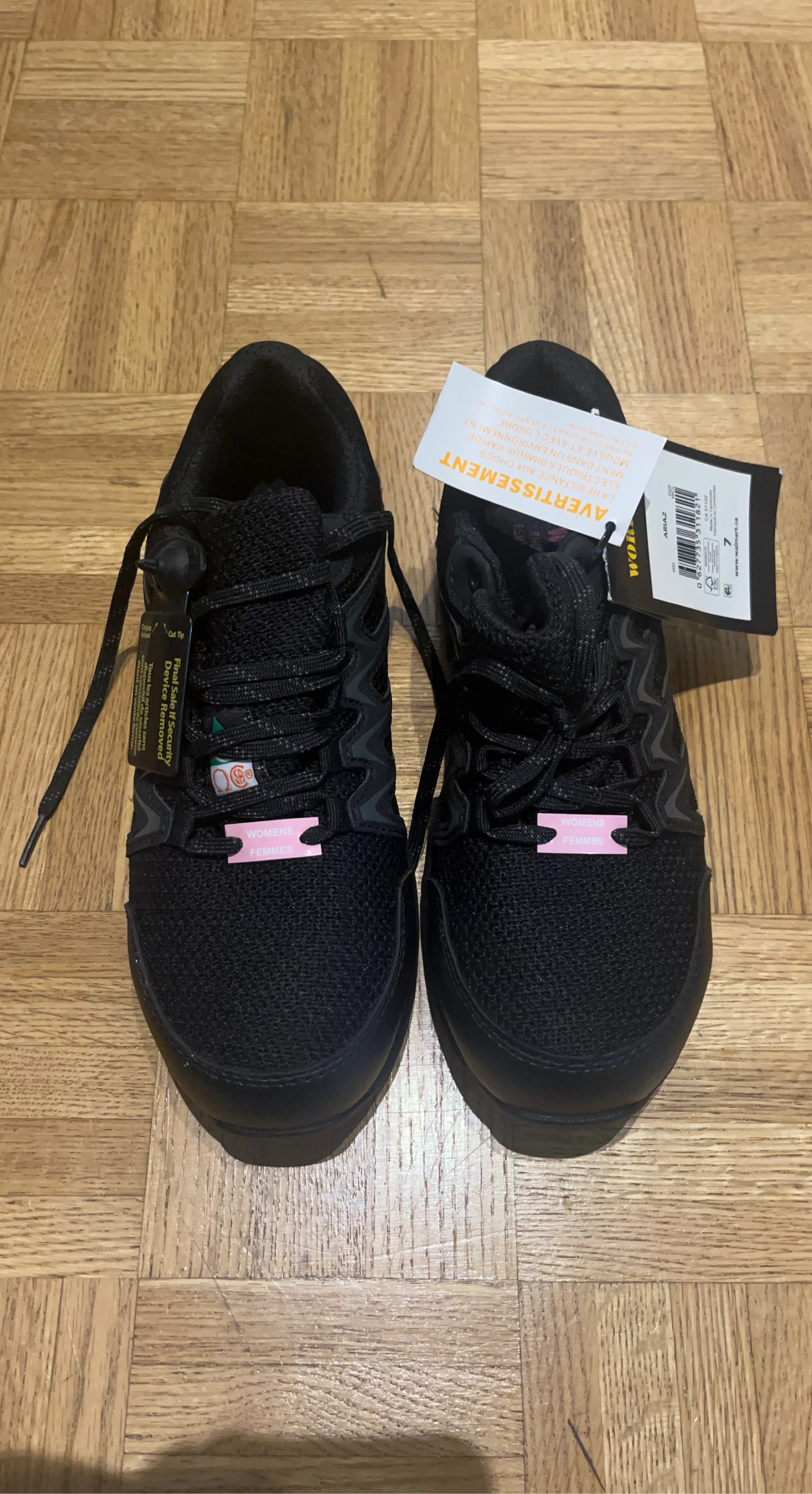 Comfort X5 Black Safety Shoes Women’s Size 7