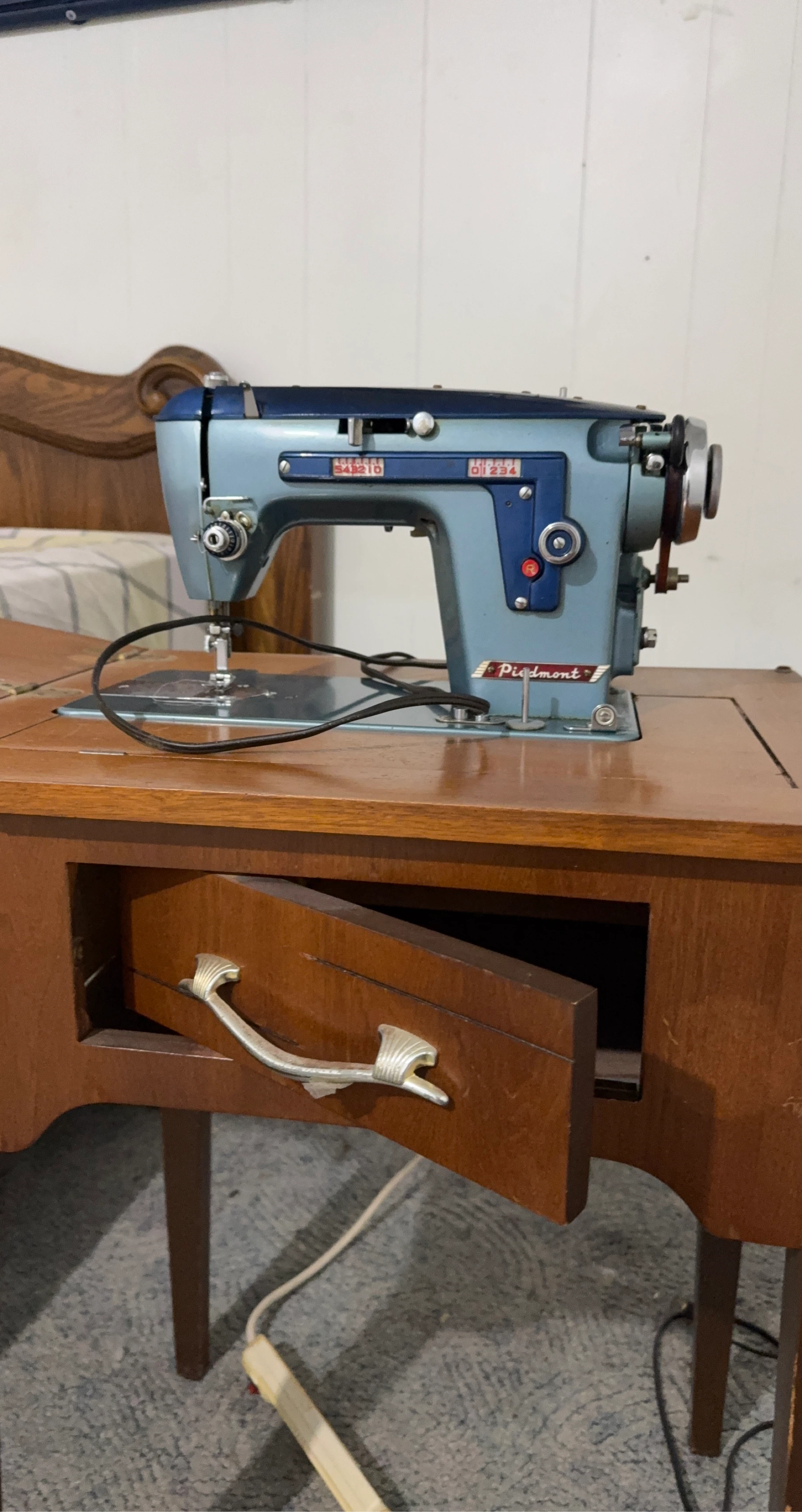 Vintage Piedmont Sewing Machine