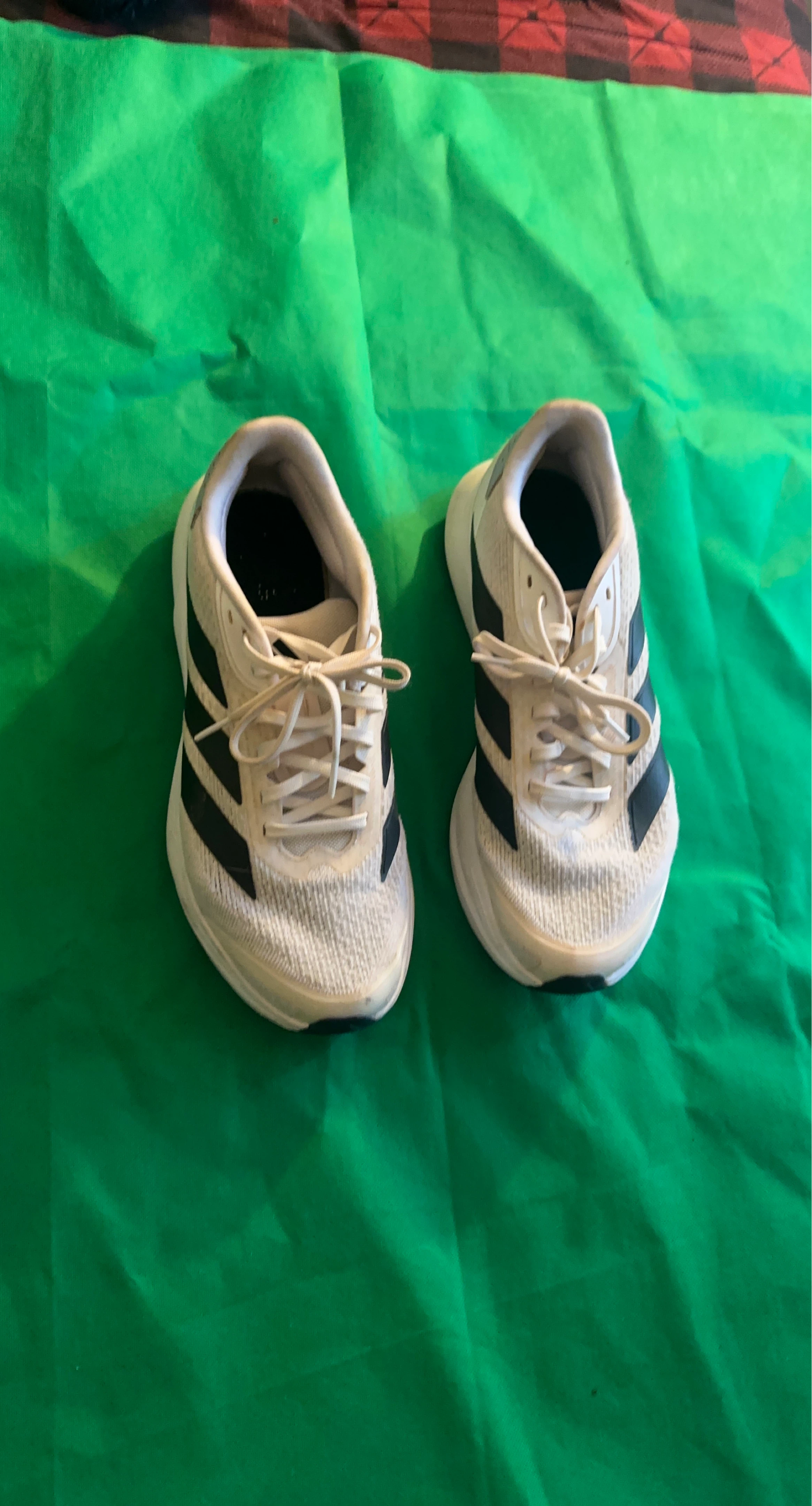 Adidas Duramo SL Running Shoes White/Black Men's Size 9