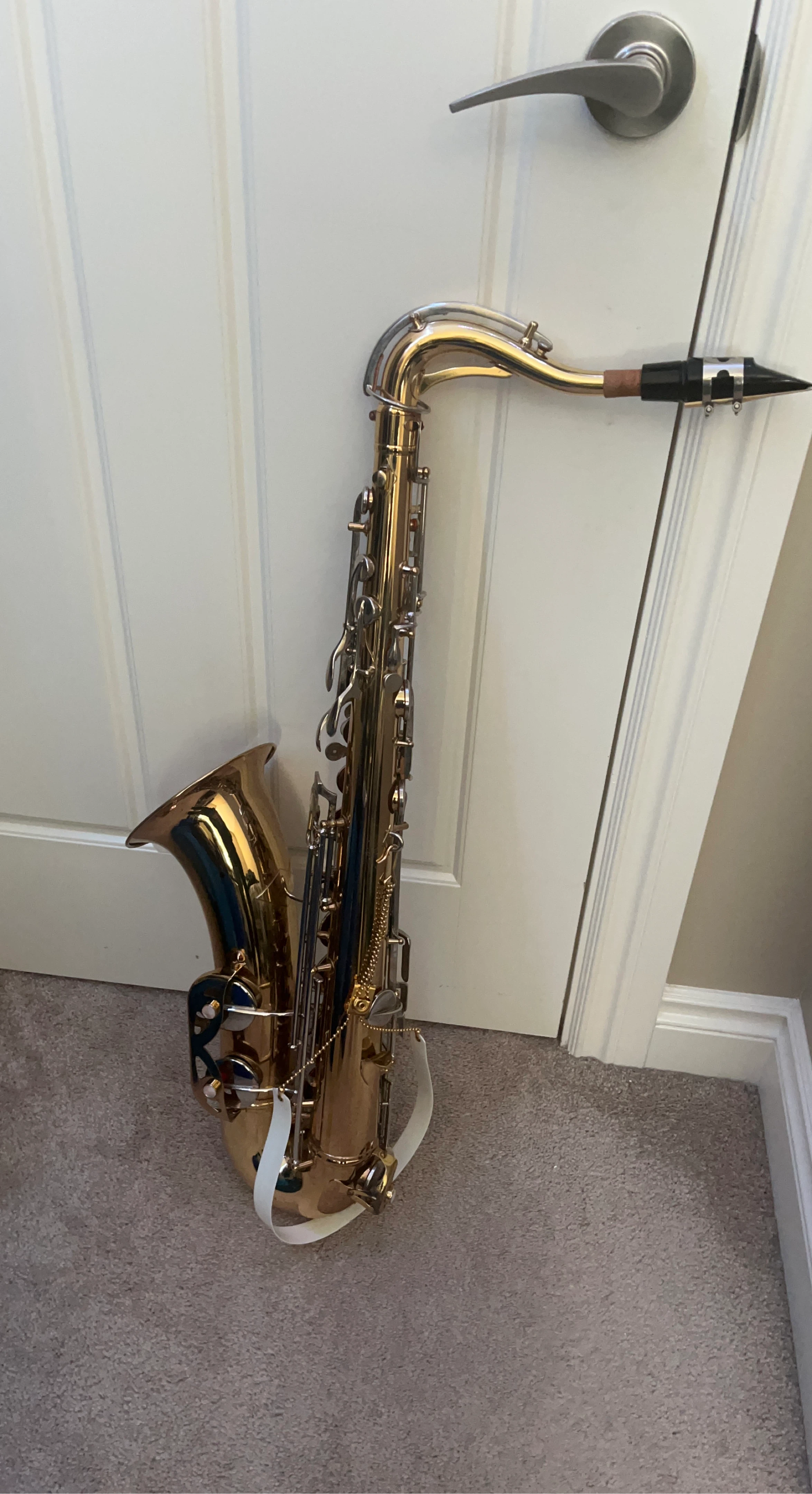 Gold Alto Saxophone