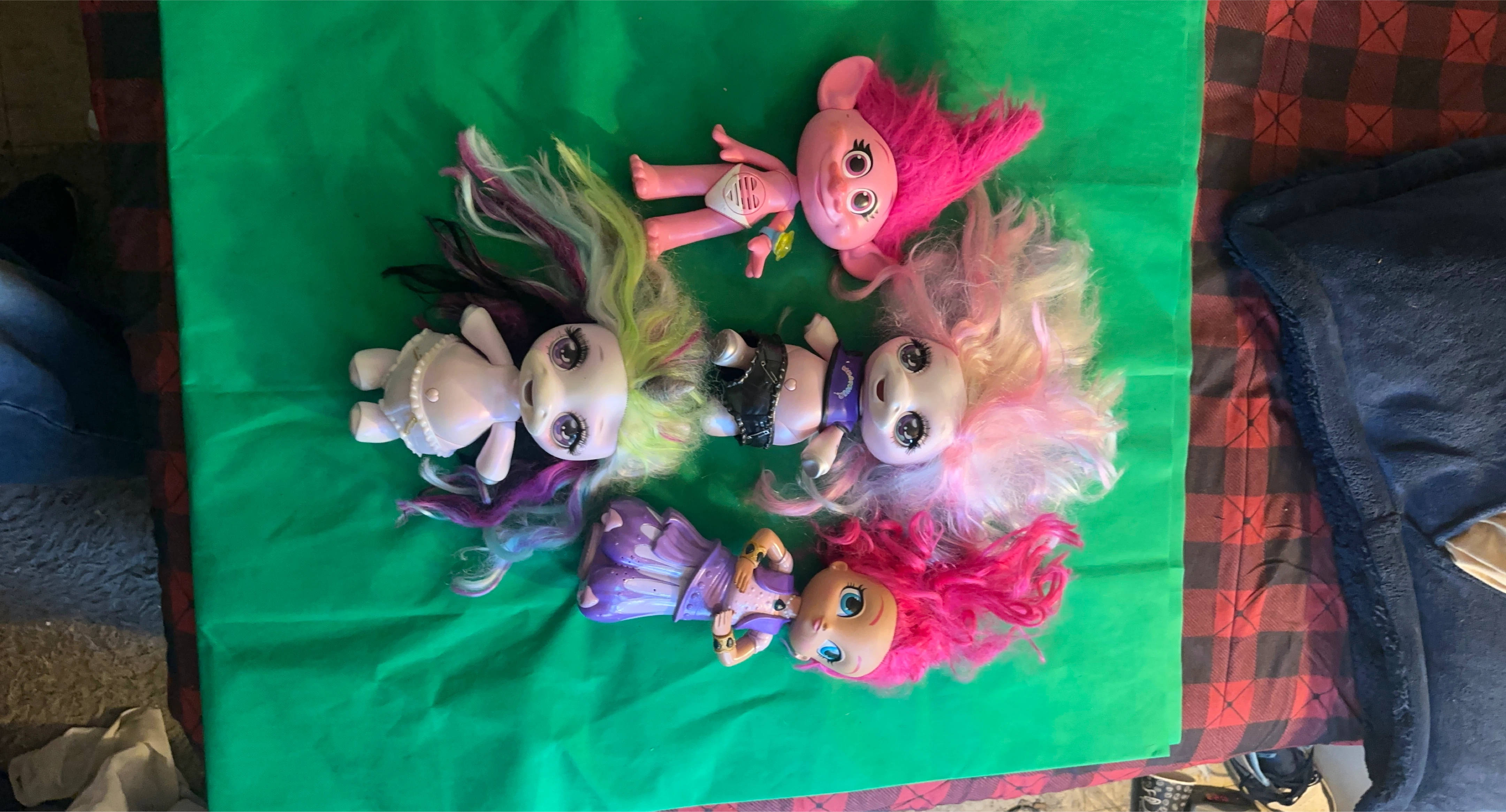 Trolls Dolls Lot