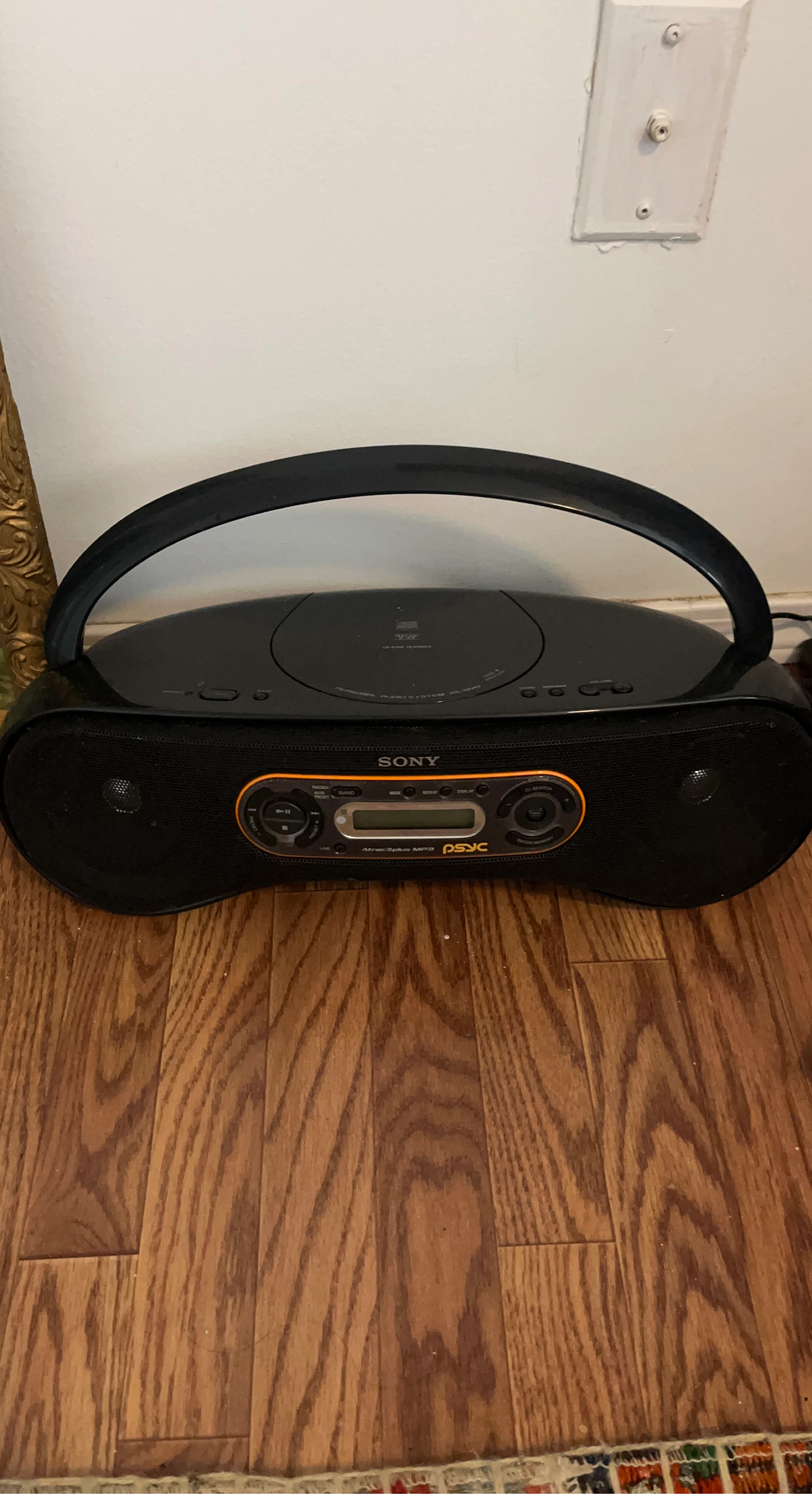 Sony CD Boombox with ATRAC3plus MP3