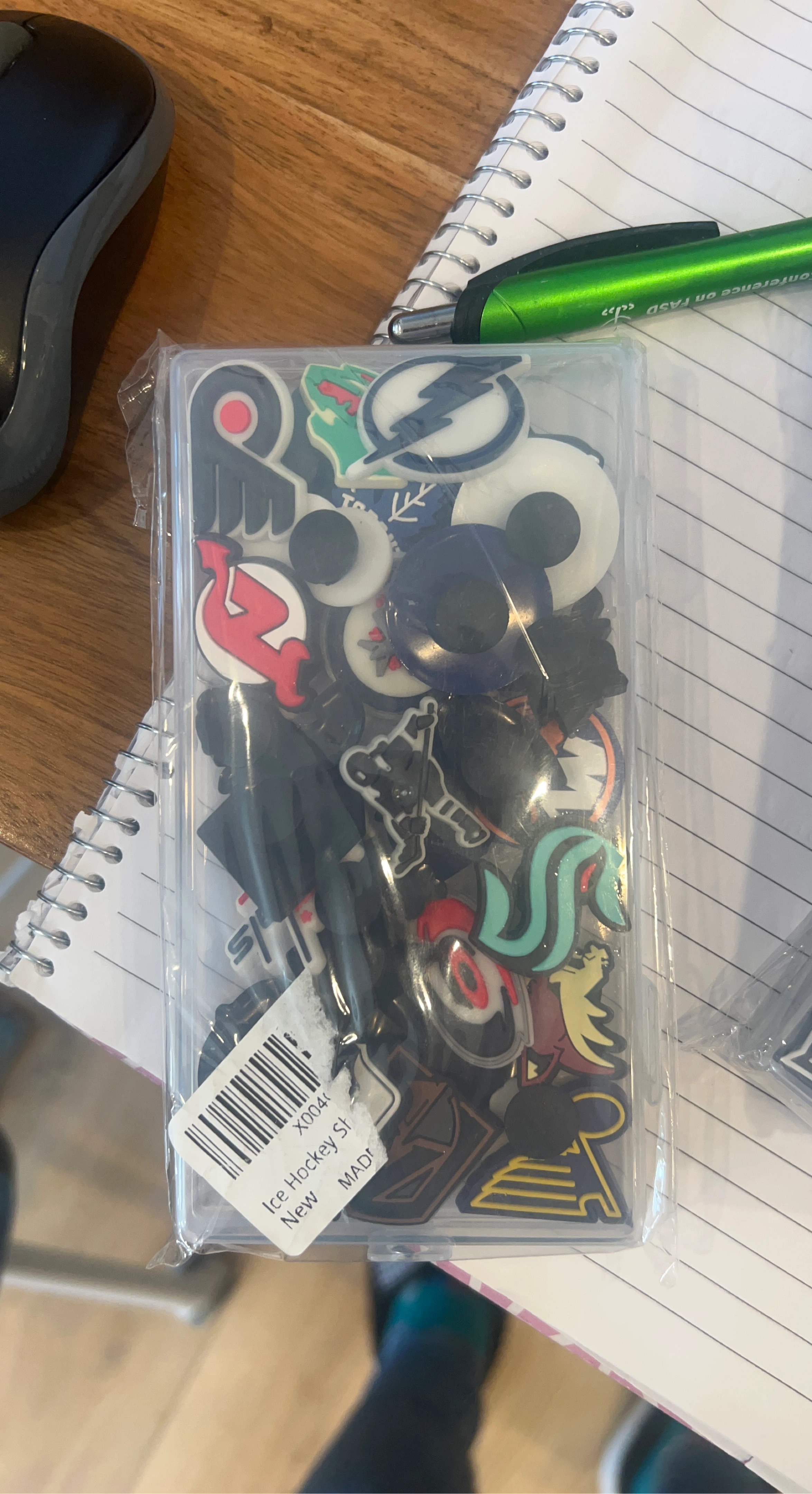 NHL Shoe Charms Set