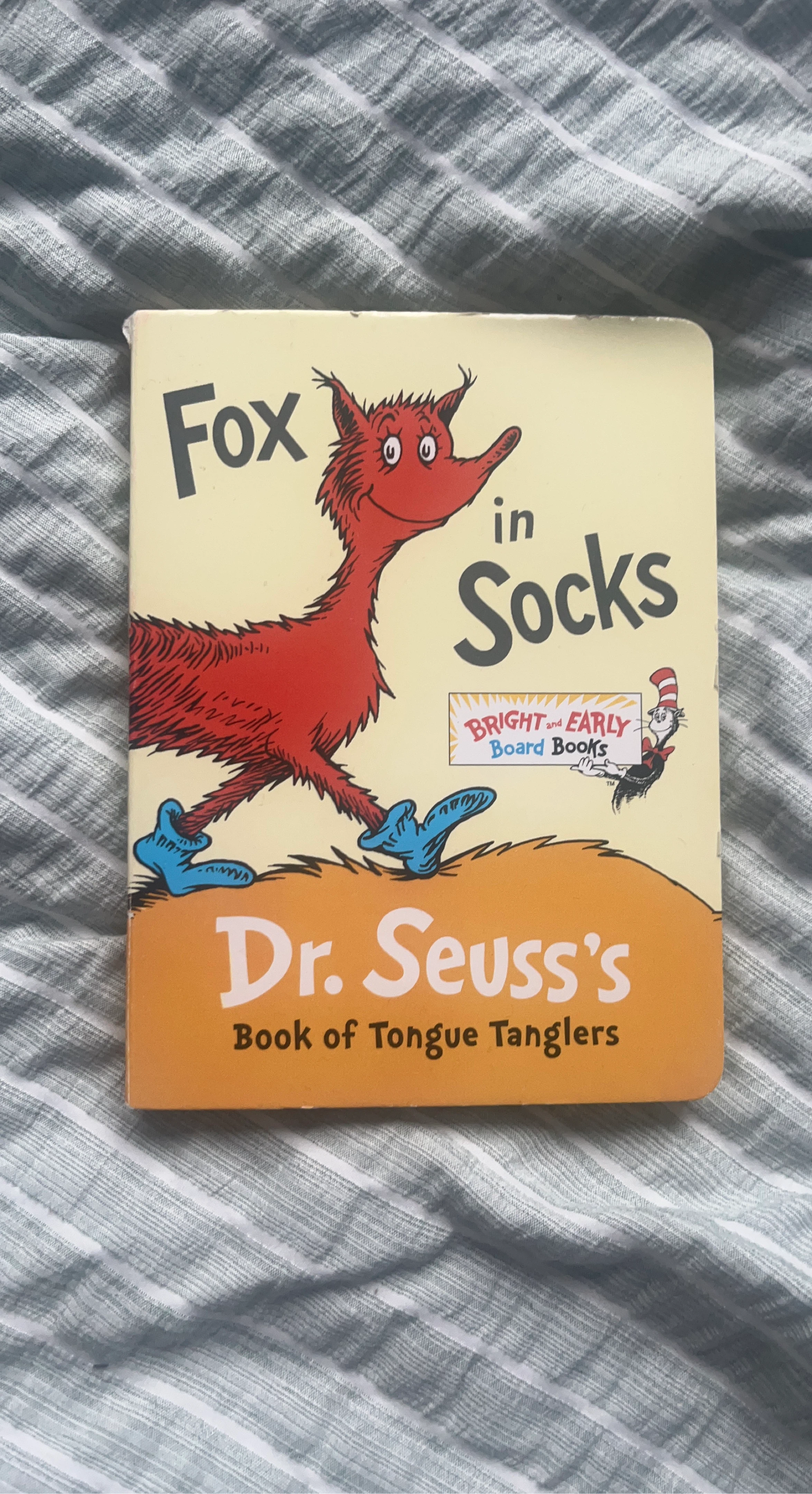 Dr. Seuss's Fox in Socks Board Book