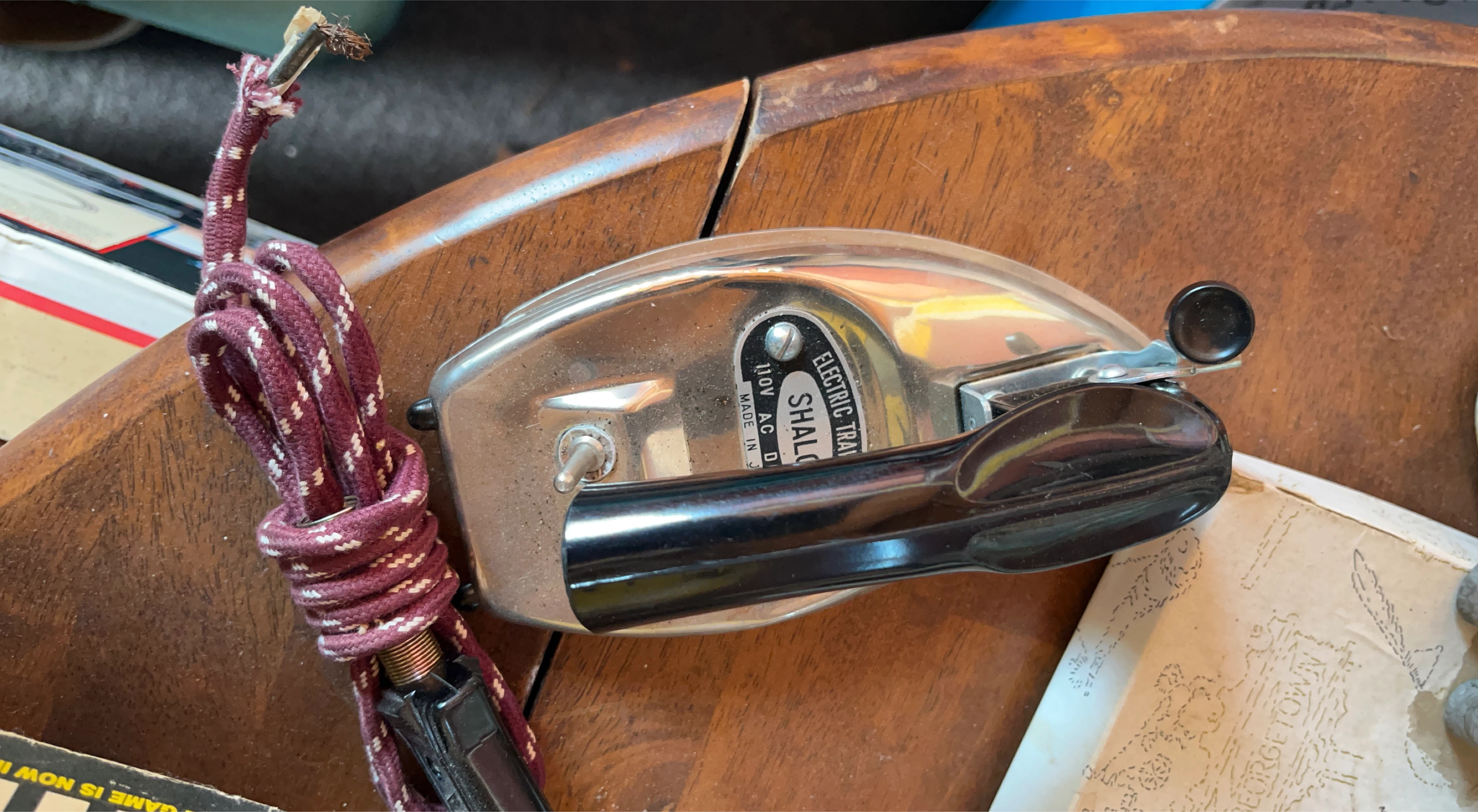 Vintage Electric Travel Iron