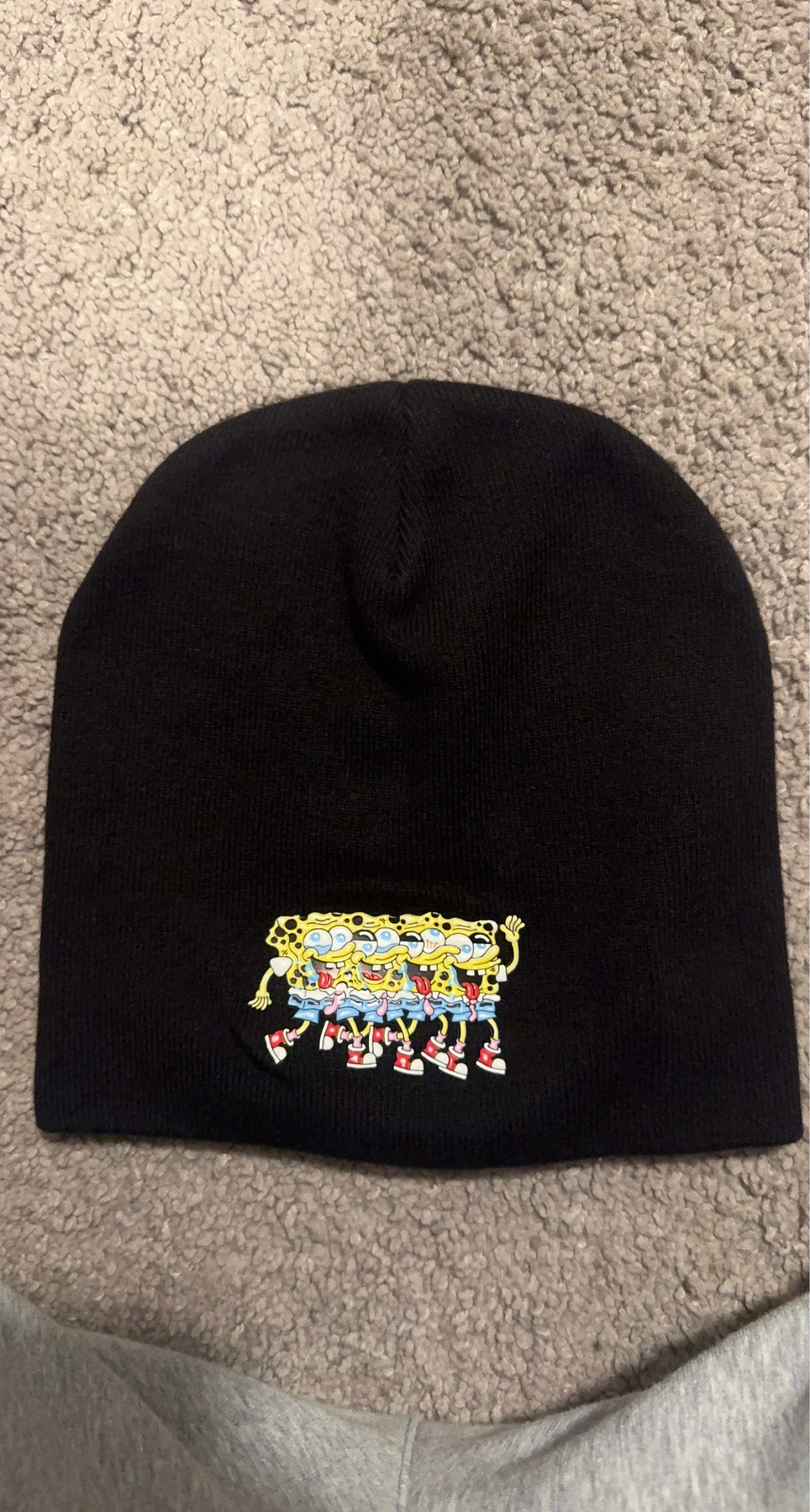 Black Spongebob Beanie
