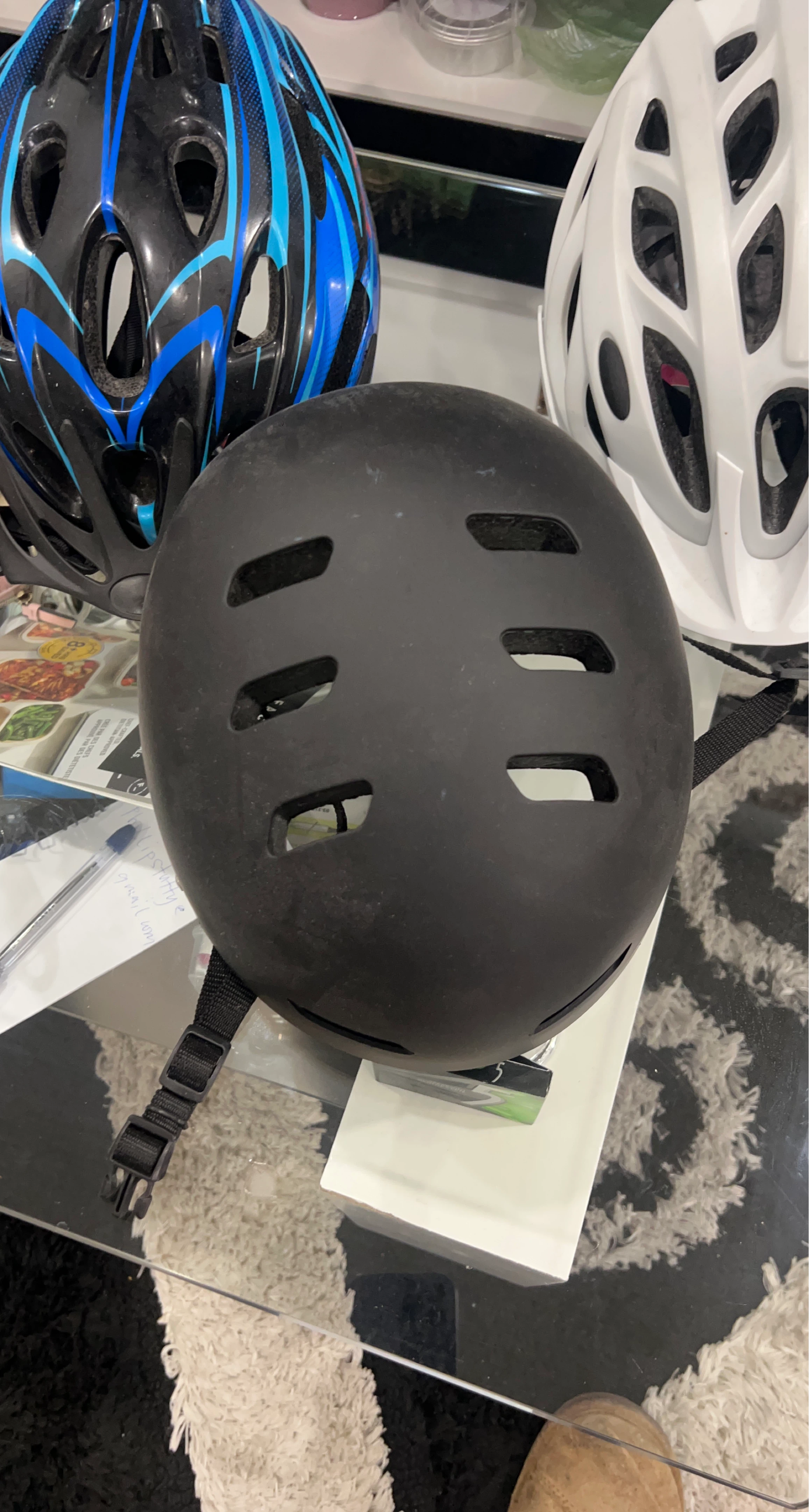 Black Bike Helmet