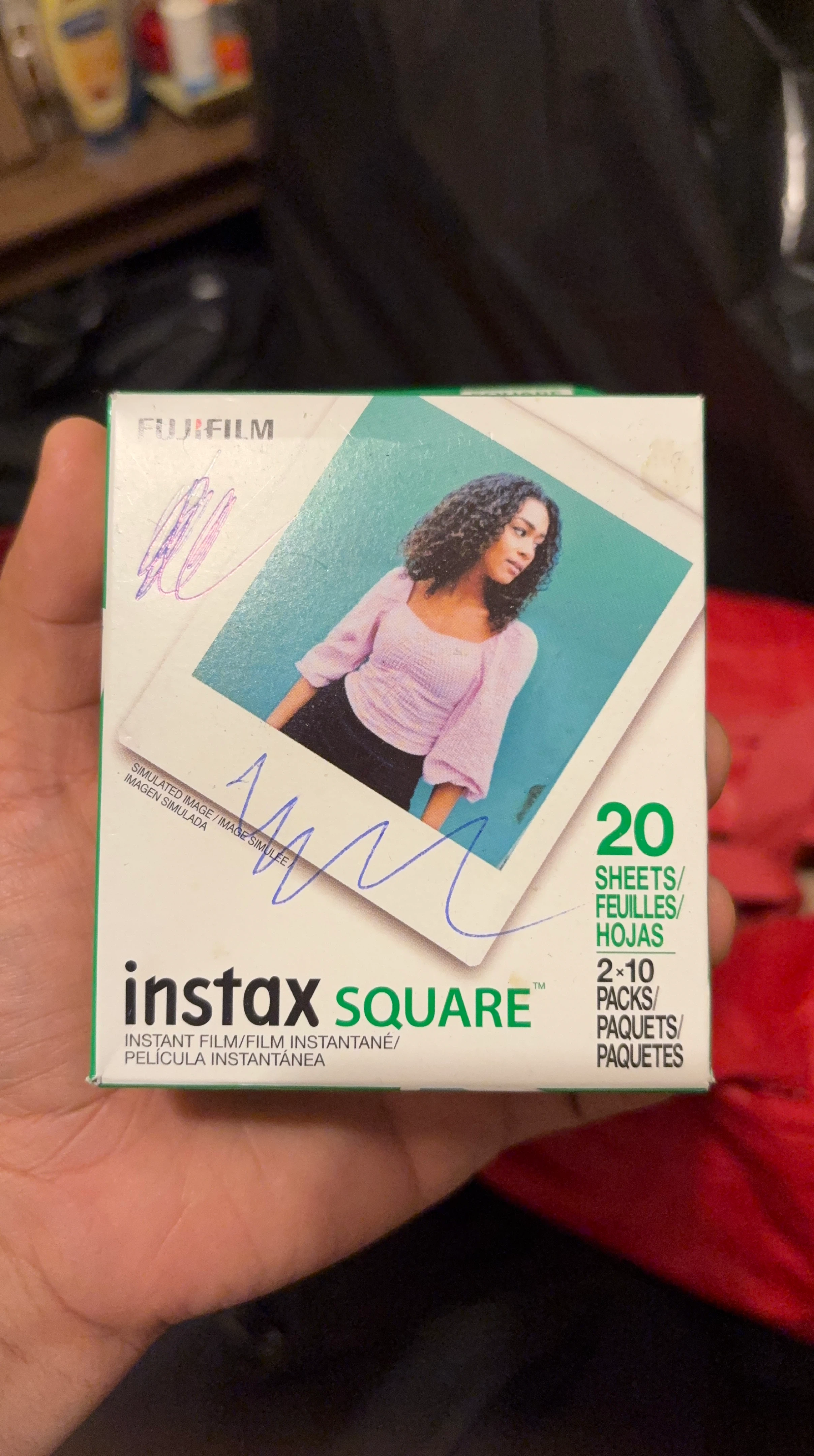 Fujifilm Instax Square Instant Film - 20 Sheets