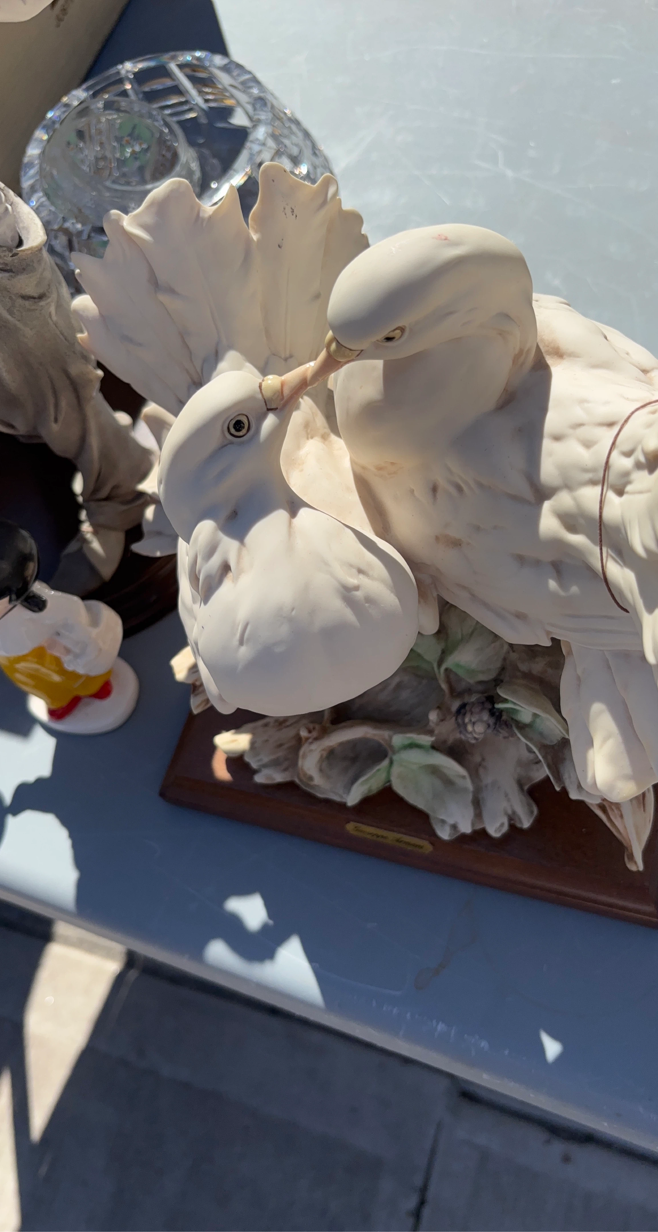 Giuseppe Armani Porcelain Dove Figurine