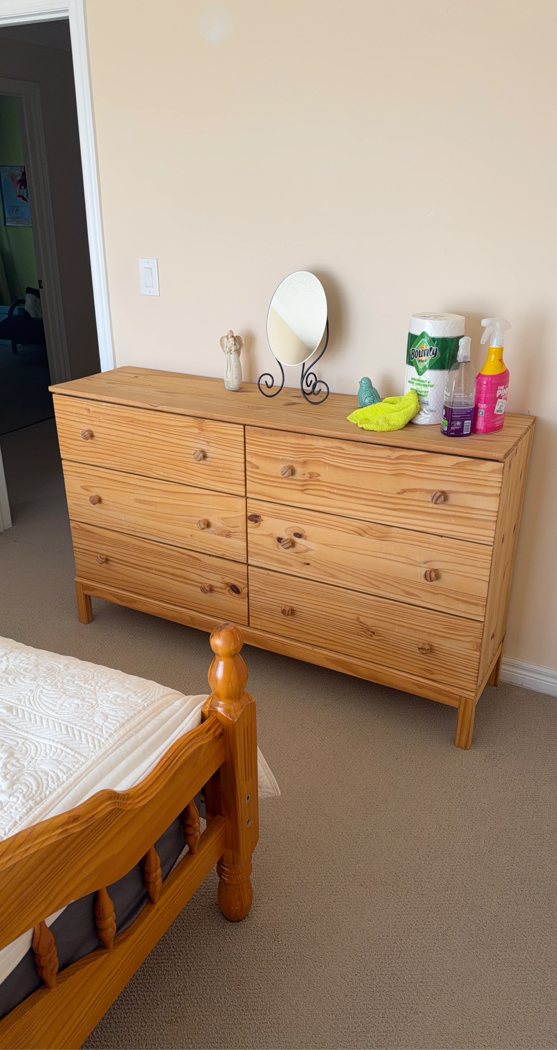 Pine Dresser with 6 Drawers