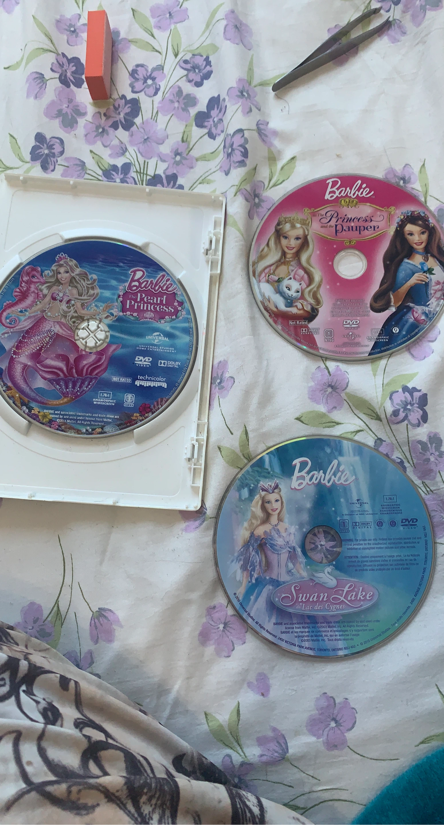 Barbie movie DVD bundle